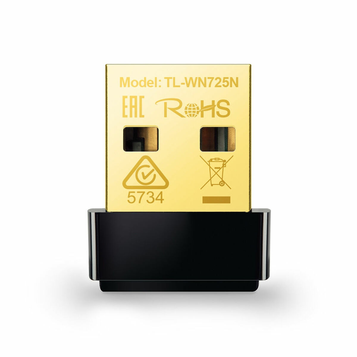 Сетевой адаптер TP-Link TL-WN725N 150 Mbit/s Чёрный-2