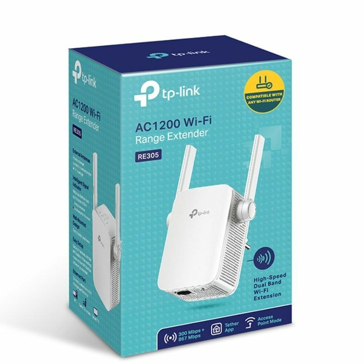 Wifi-повторитель TP-Link RE305 V3 AC 1200-2