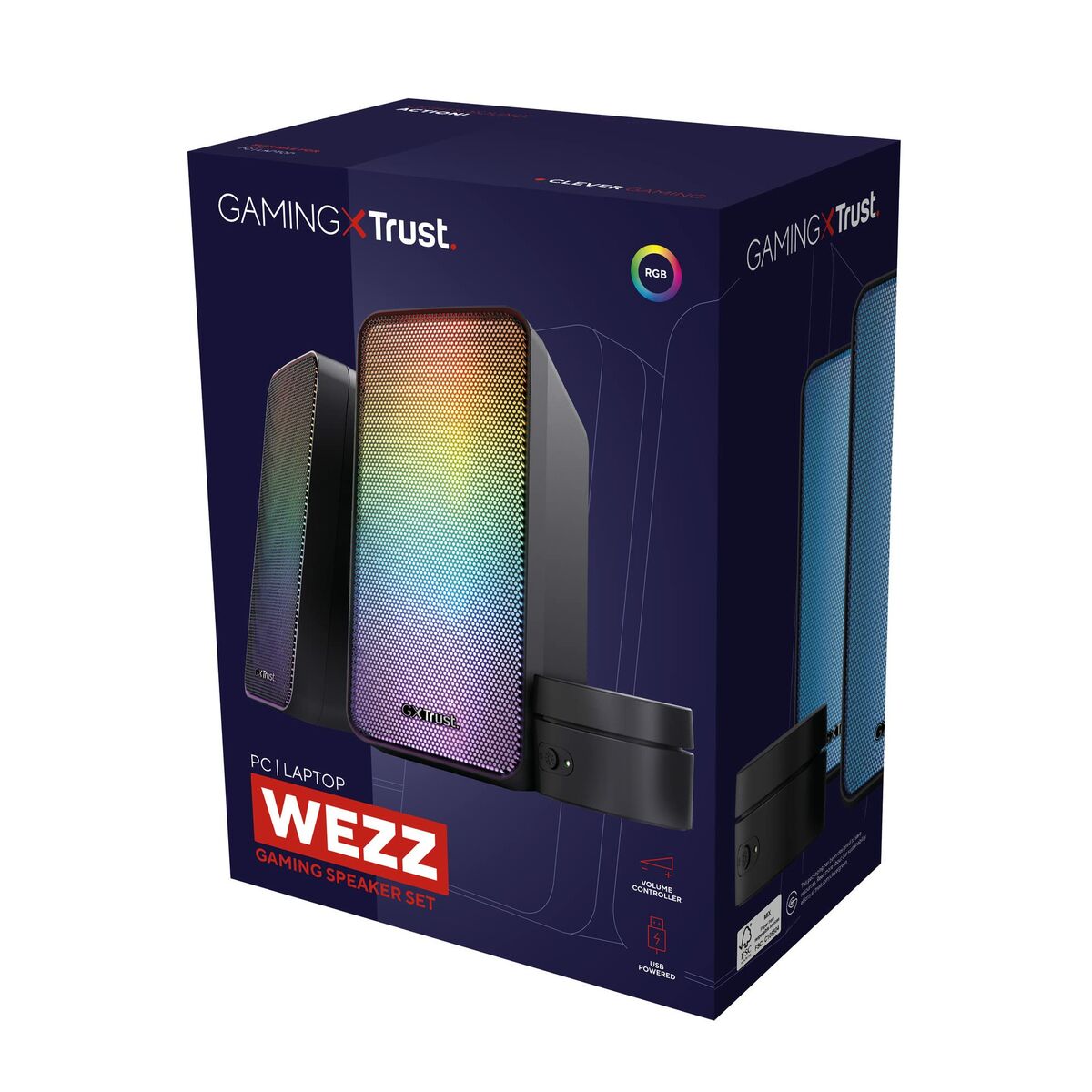 Динамики для ПК Trust 24587 Чёрный 12 W-4