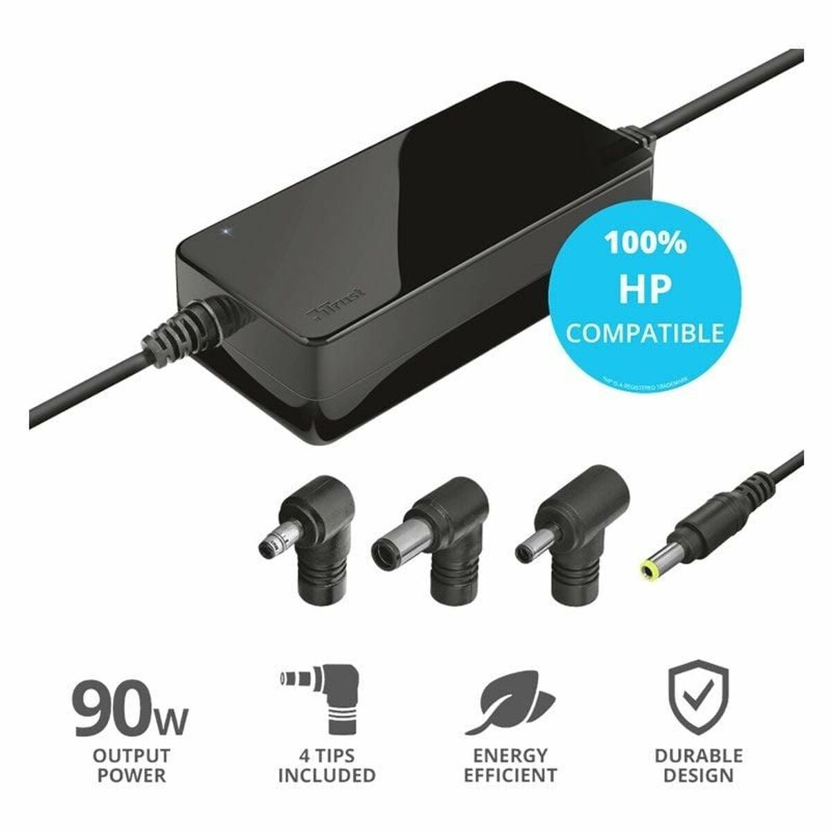 Зарядное устройство для ноутбука Trust 23393 90 W-2