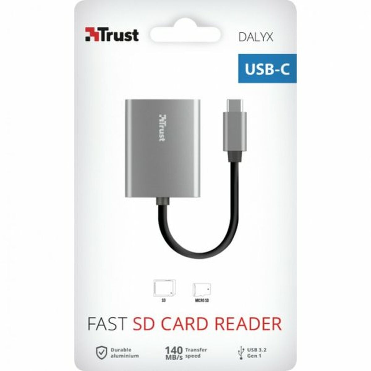Кардридер USB-C Trust 24136 (1 штук)-6