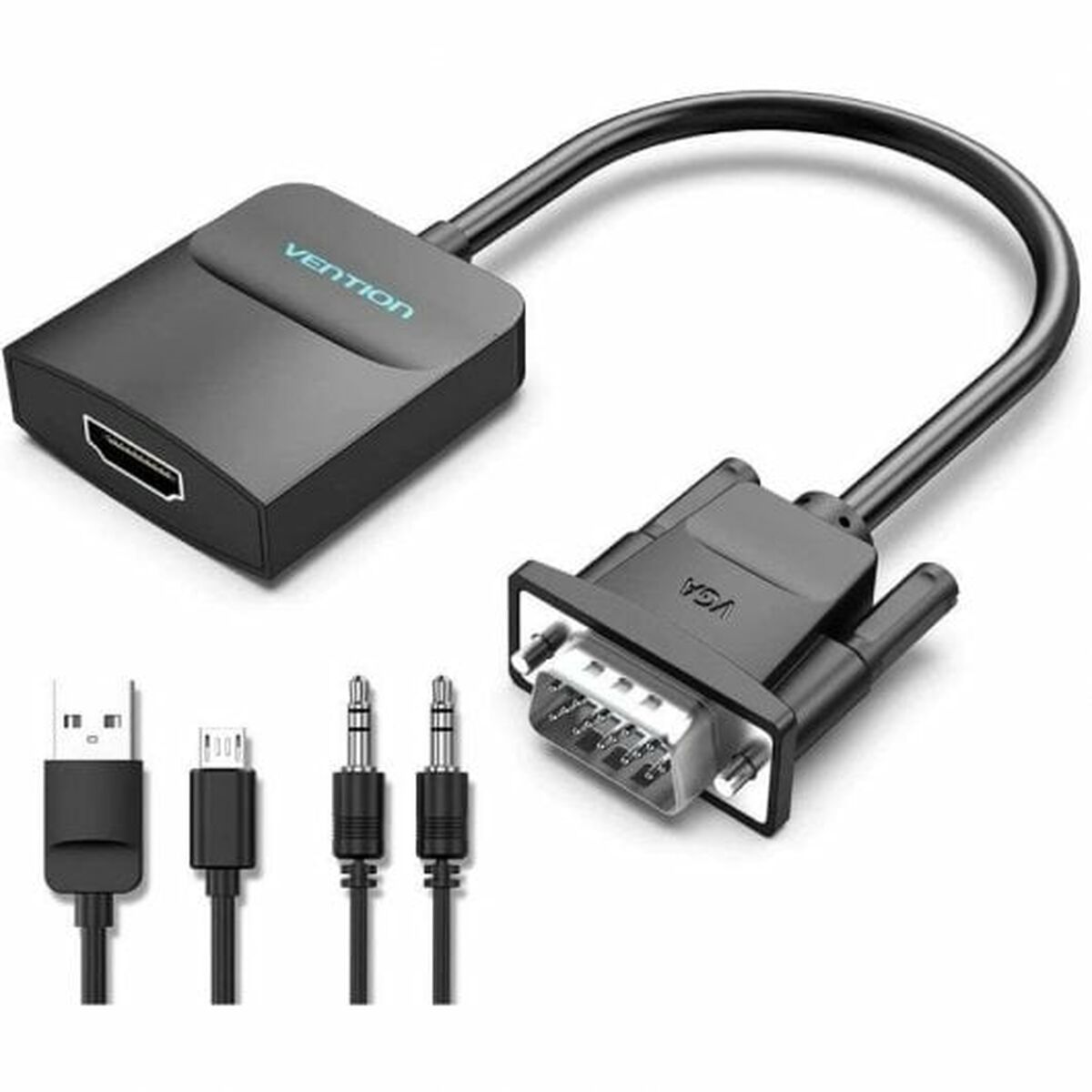 Кабель HDMI Vention ACNBB Чёрный 15 cm-2