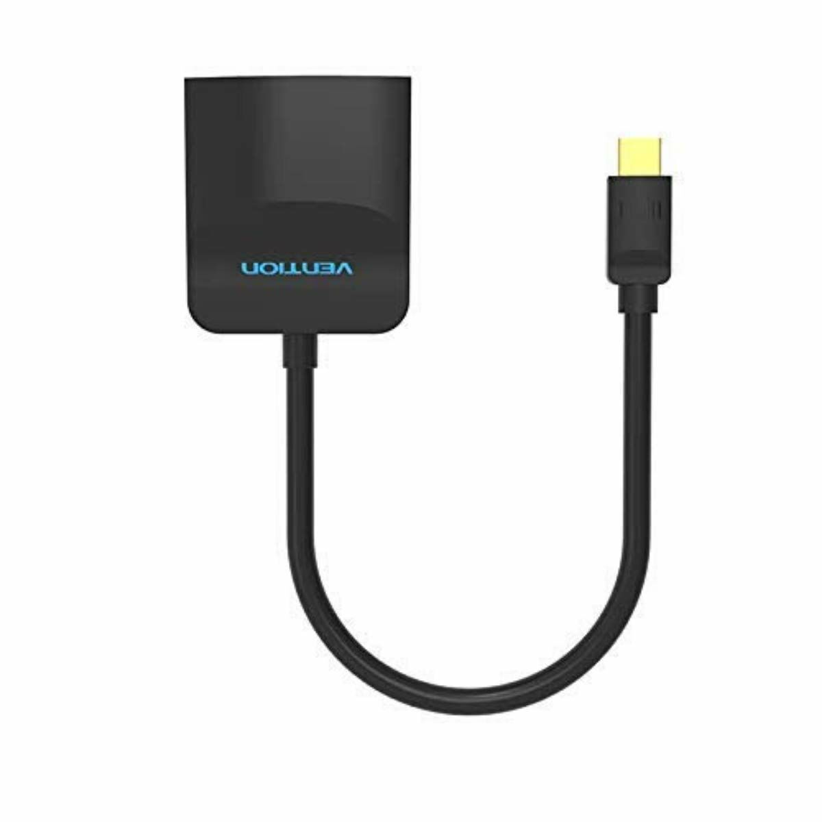Кабель DisplayPort Mini на HDMI Vention HBCBB 10 cm Чёрный-5
