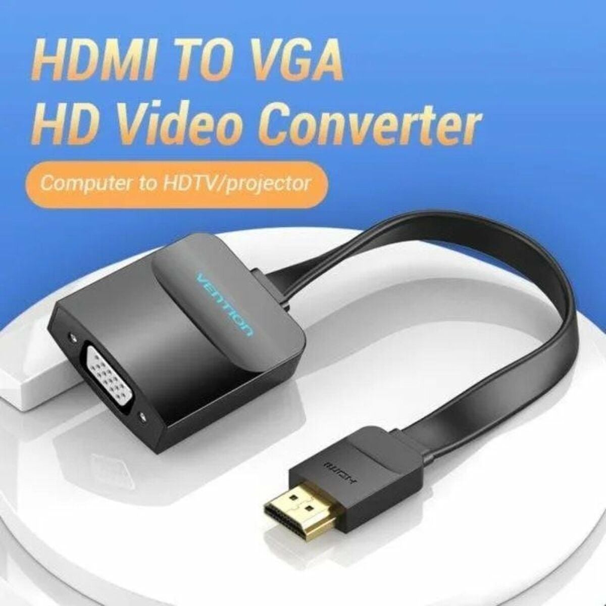 Адаптер Mini Display Port—HDMI Vention 74345 Чёрный 15 cm-2