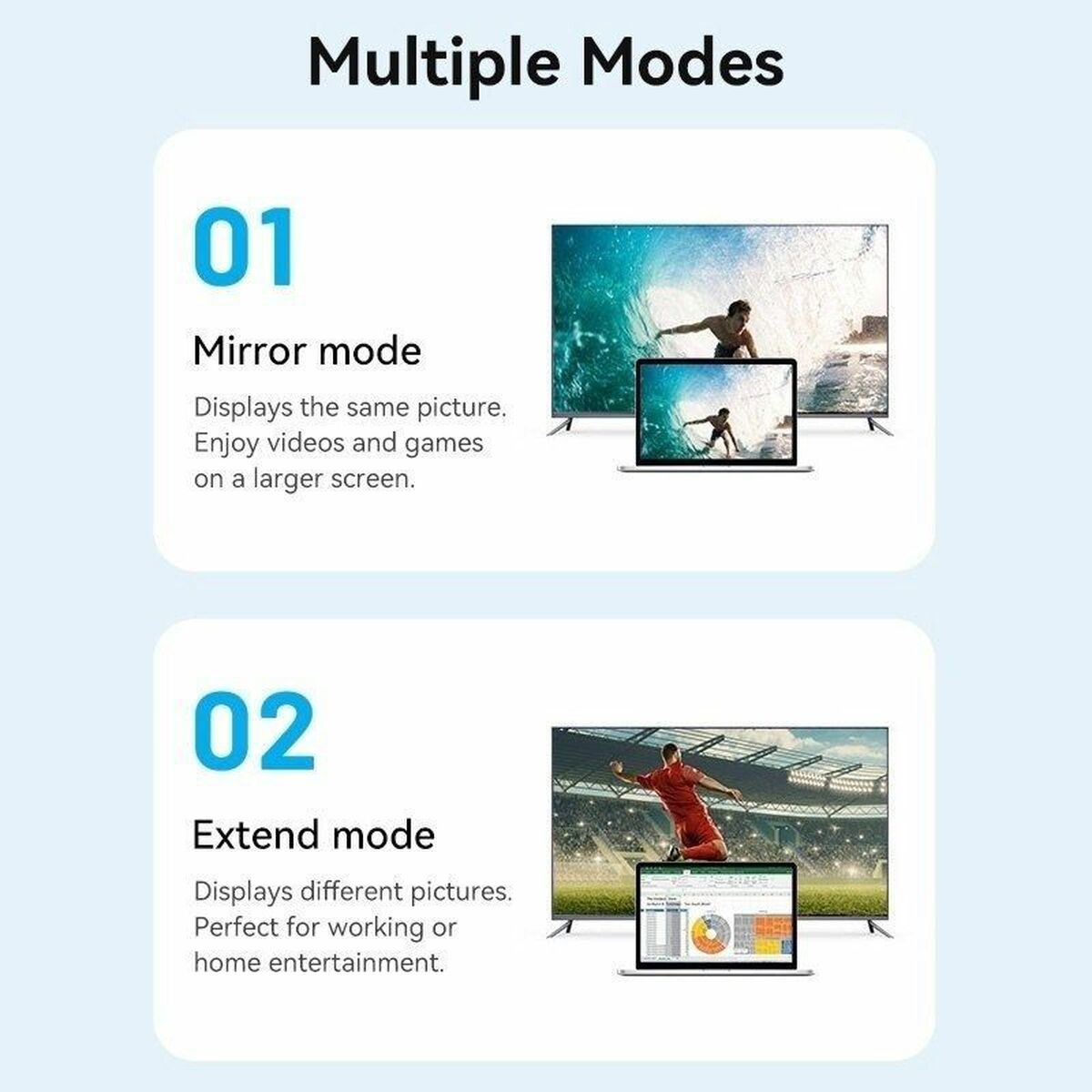 Кабель HDMI Vention AGIBI 3 m Чёрный-3