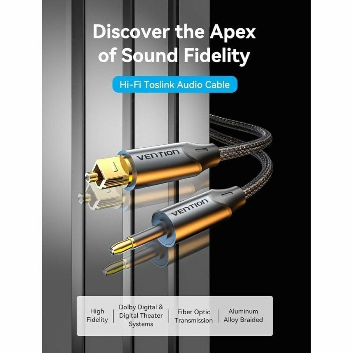 Опто-волоконный кабель Vention BKCBF 1 m-2