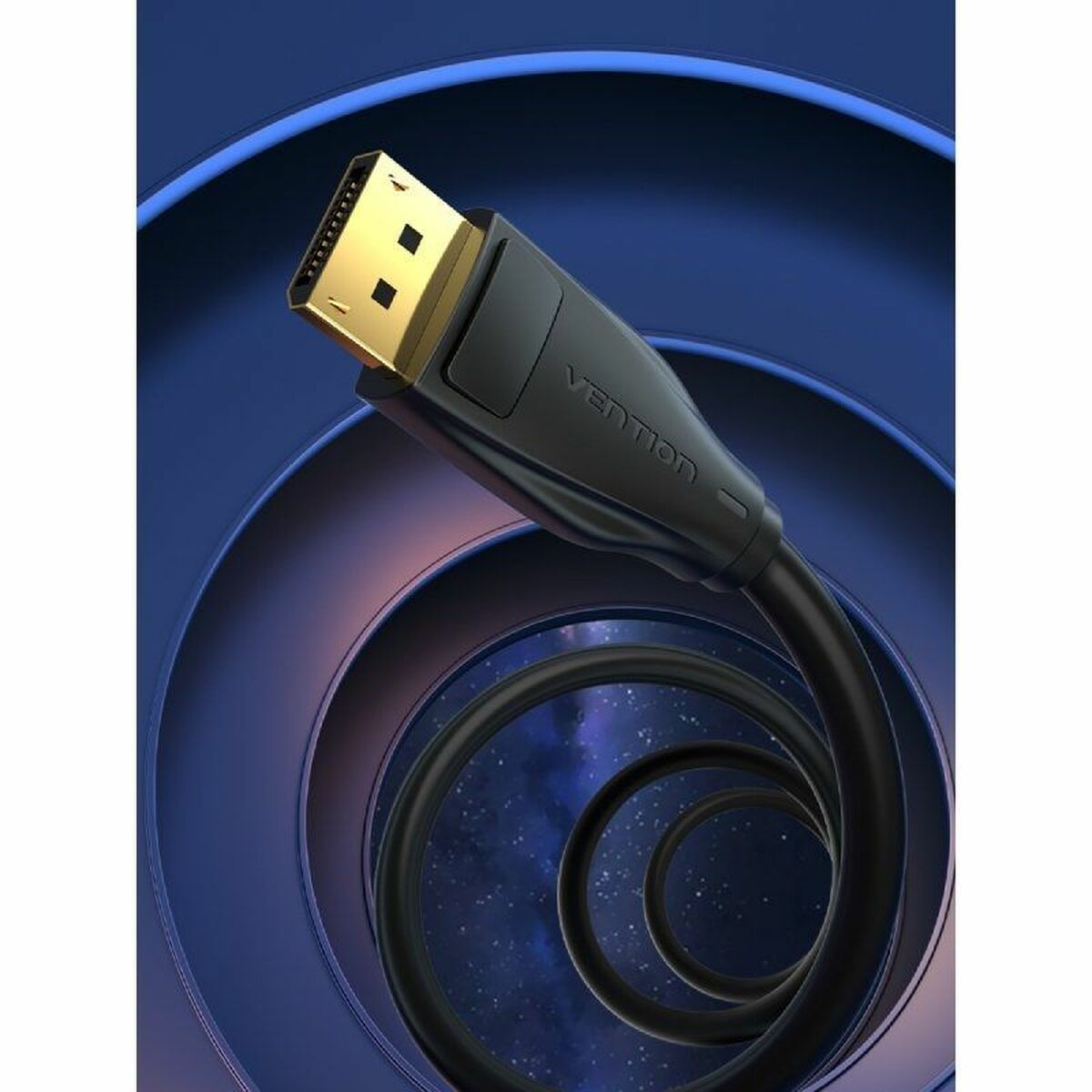 Кабель Displayport Vention HCDBG Чёрный 1,5 m-4