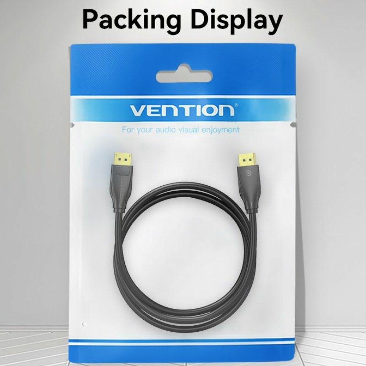 Кабель Displayport Vention HCDBG Чёрный 1,5 m-5
