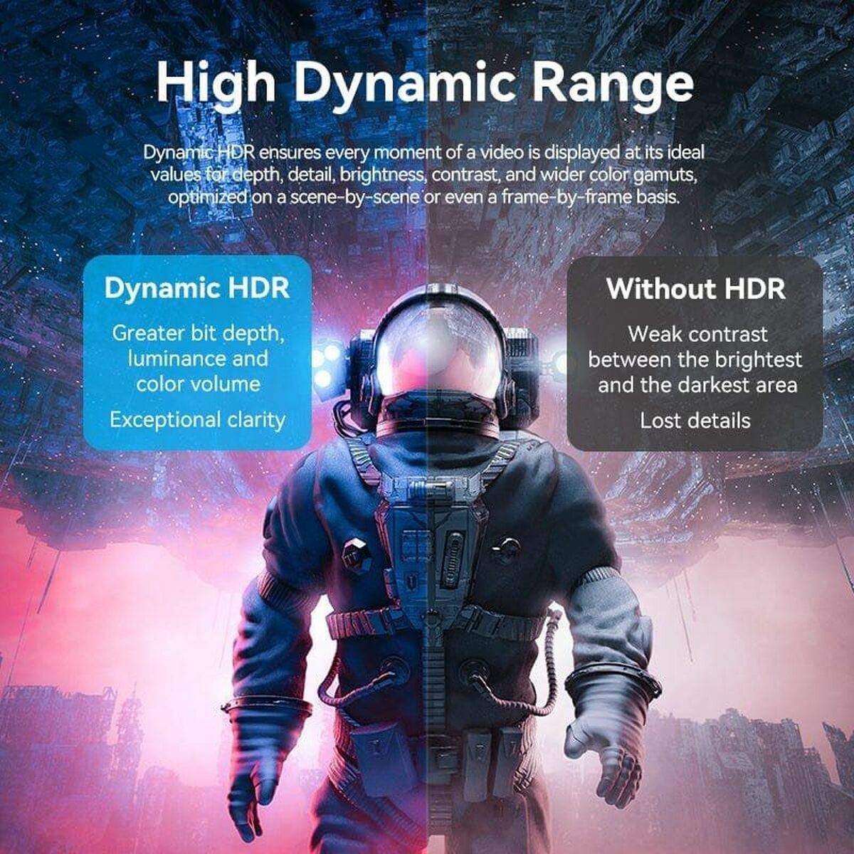 Кабель Displayport Vention HCFLH Чёрный 2 m-3