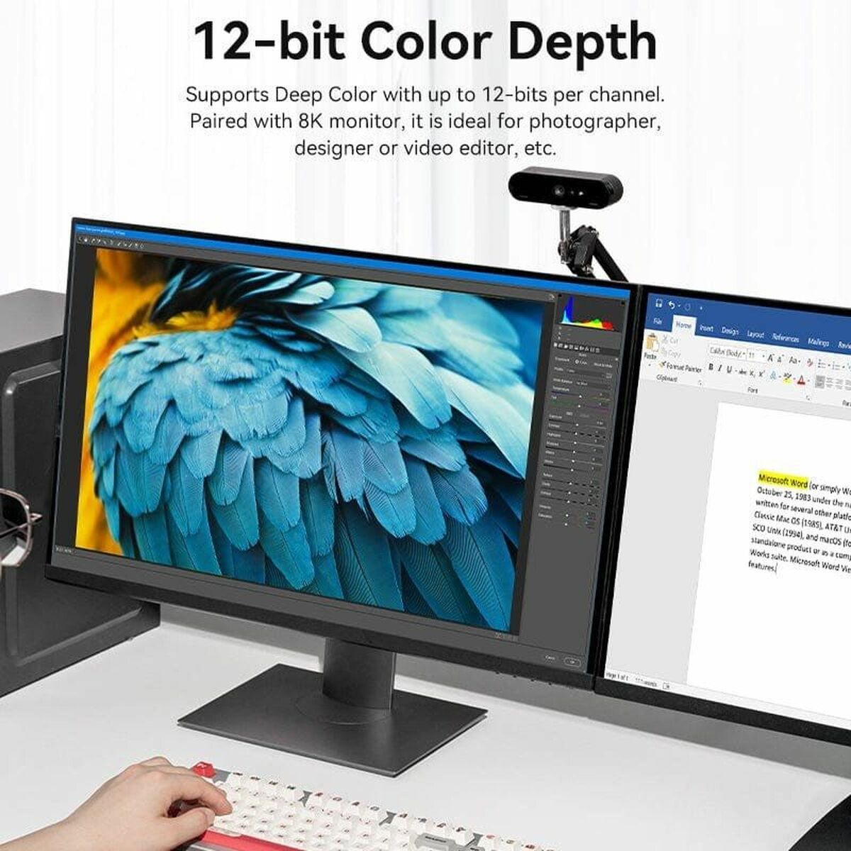 Кабель Displayport Vention HCFLH Чёрный 2 m-4