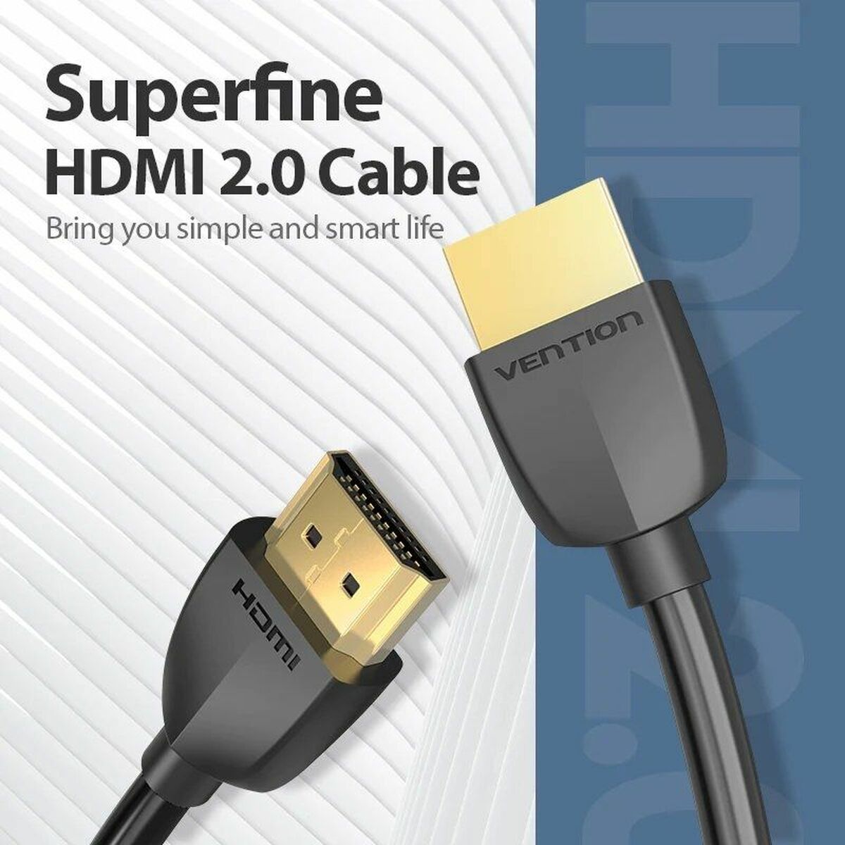 Кабель HDMI Vention AAIBI 3 m Чёрный-2