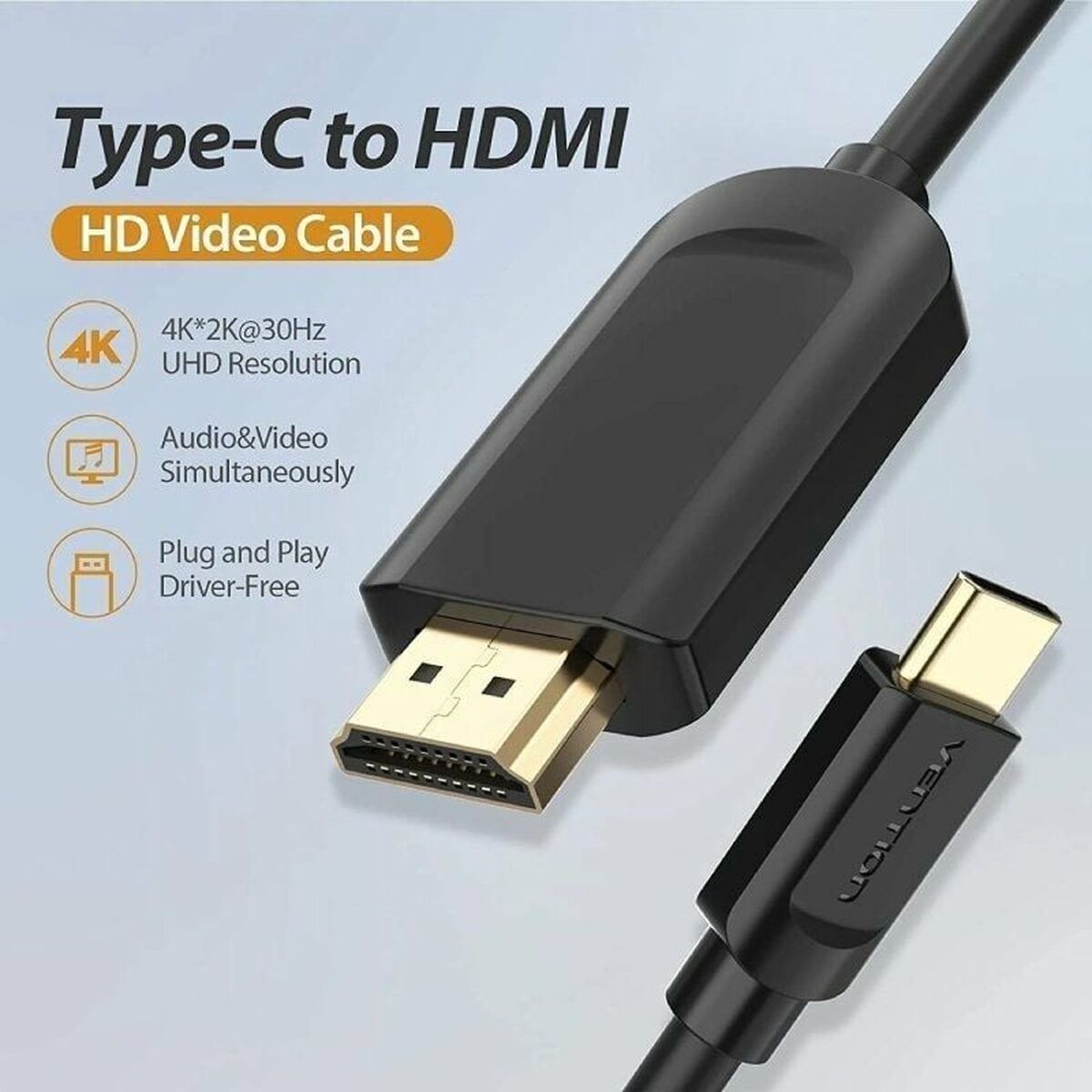 Кабель HDMI Vention CGUBF 1 m-4