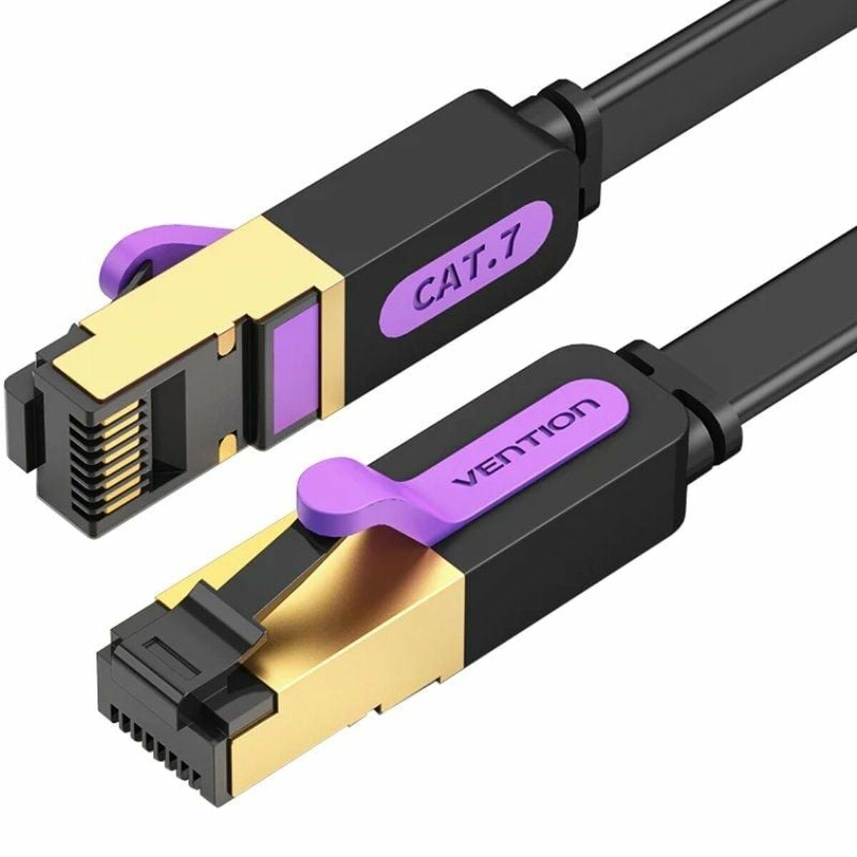 Жесткий сетевой кабель FTP кат. 7 Vention ICDBI Чёрный 3 m-2