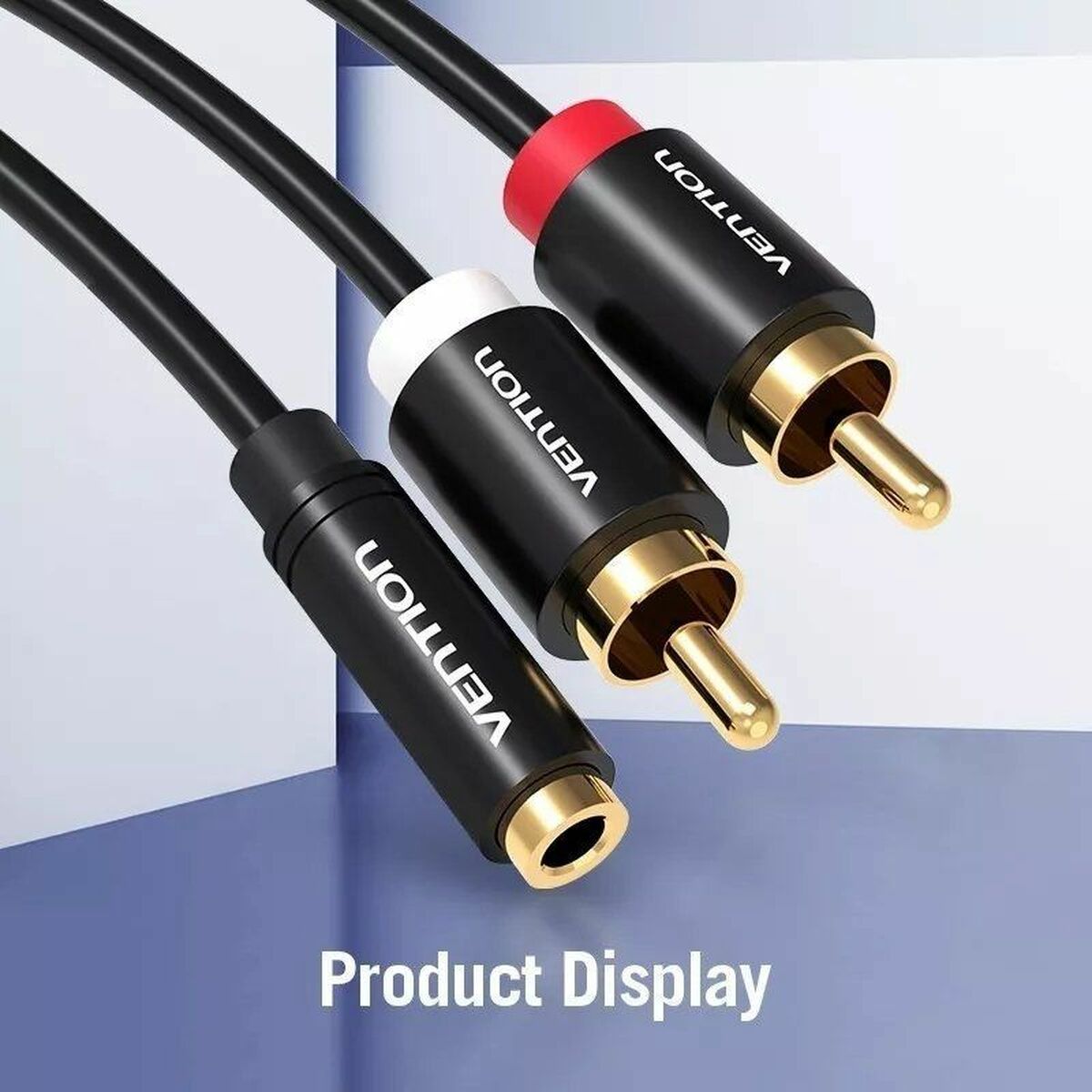 3.5mm audio cable on RCA Vention VAB-R01-B100 1m-2
