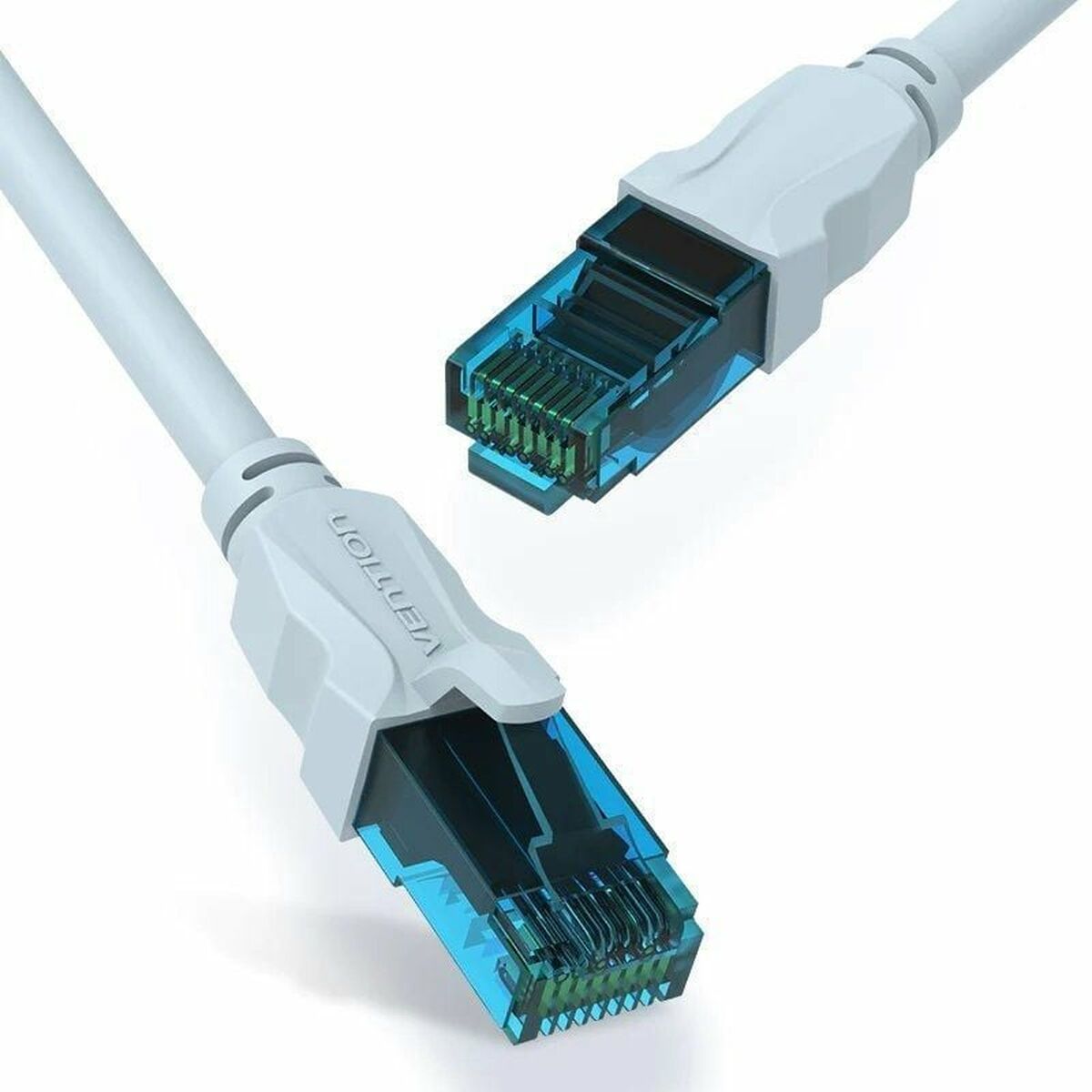 Жесткий сетевой кабель UTP кат. 6 Vention VAP-A10-S1000 Чёрный 10 m-2