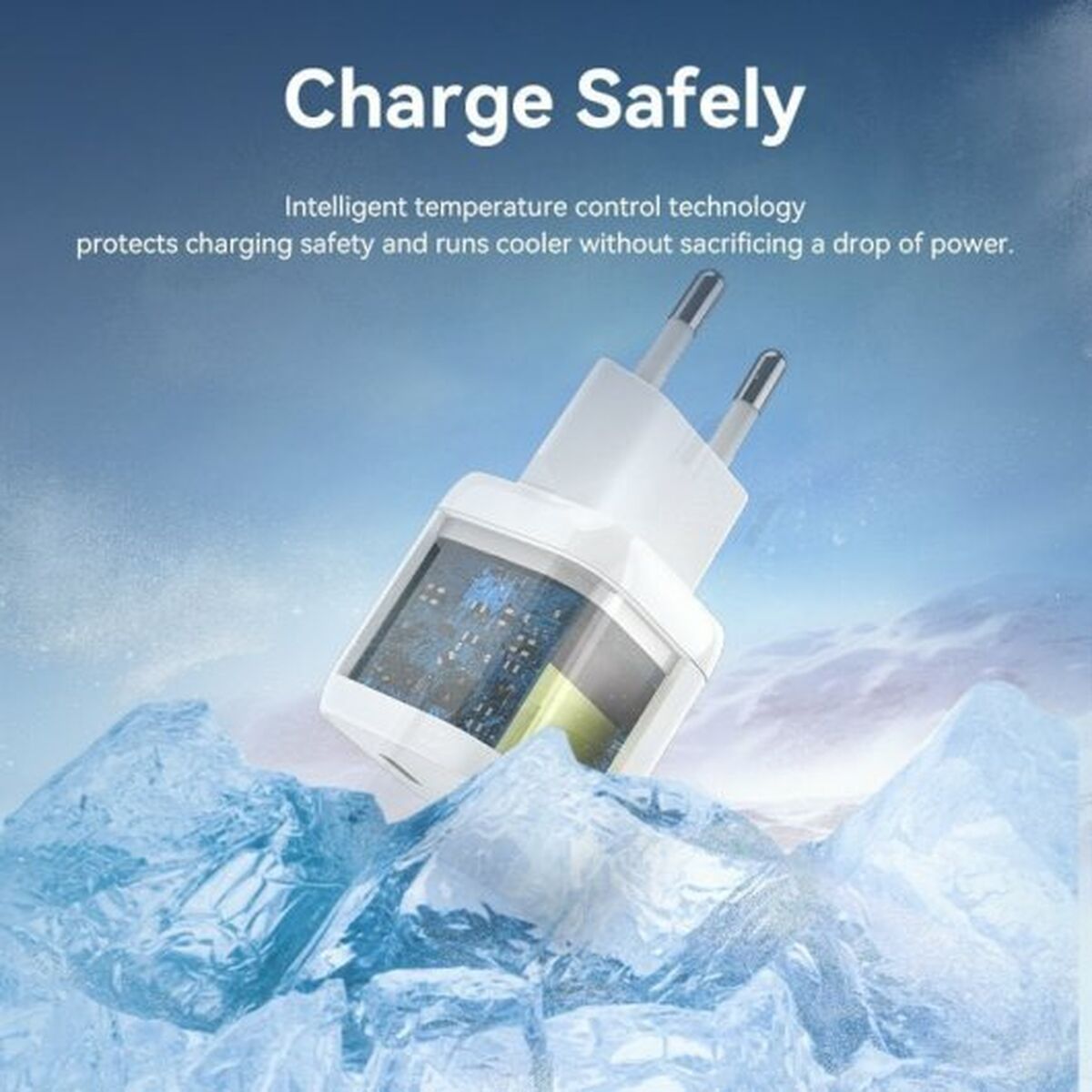 Сетевое зарядное устройство Vention FAKG0-EU Зеленый 30 W USB-C-5