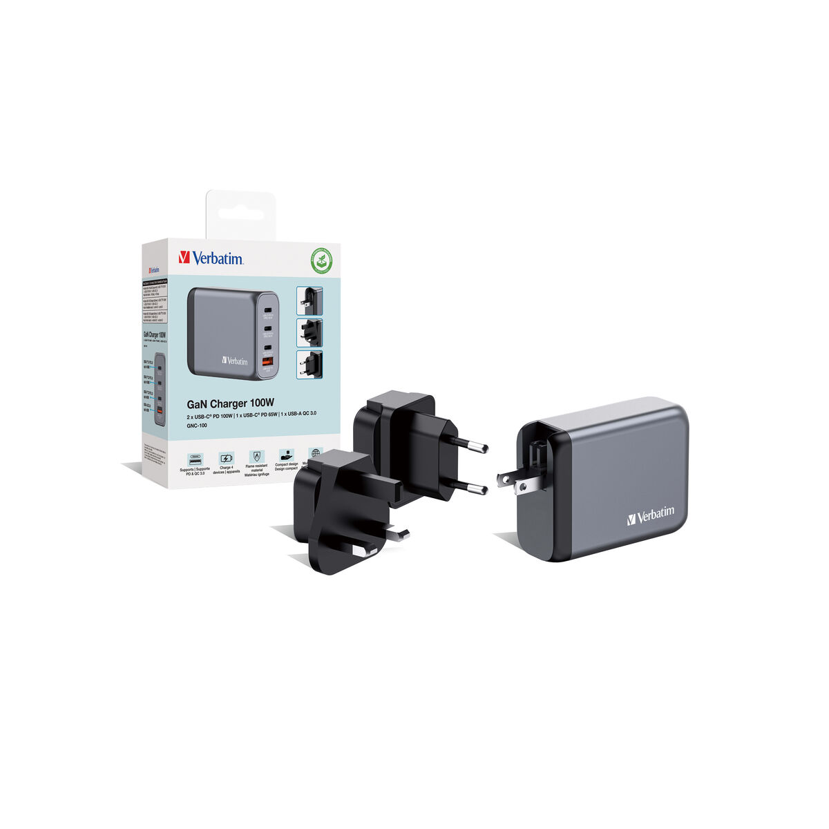 Verbatim 32202 mains charger-4