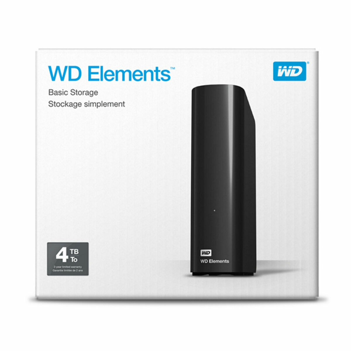Внешний жесткий диск Western Digital WD Elements Desktop 4 TB HDD-2