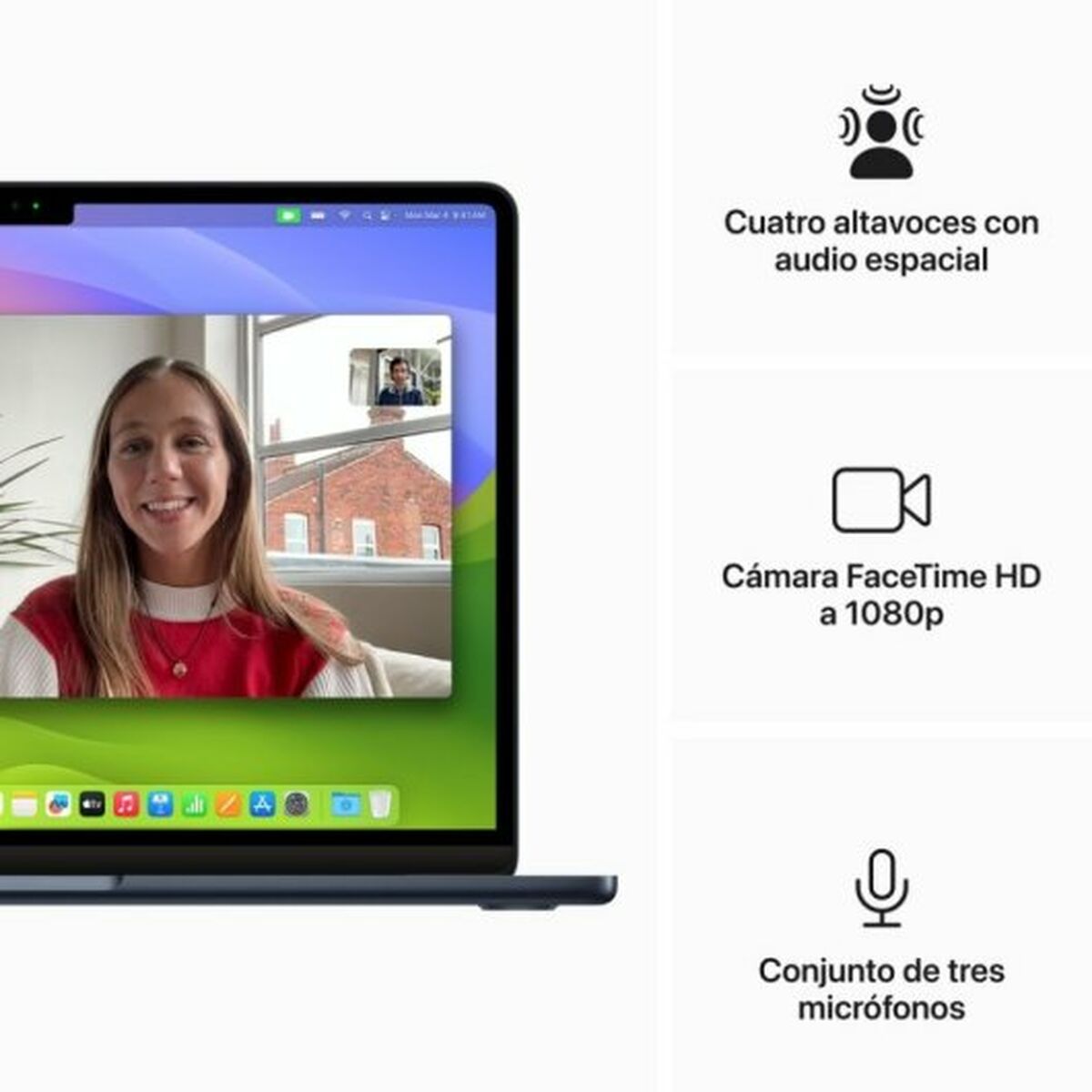 Ноутбук Apple MRXW3Y/A M3 8 GB RAM 512 Гб SSD-6