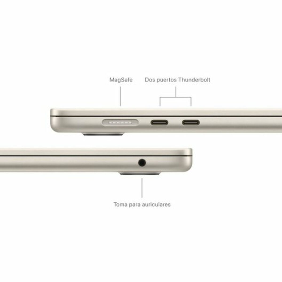 Ноутбук Apple MRYR3Y/A 15,3 M3 8 GB RAM 256 Гб SSD-7