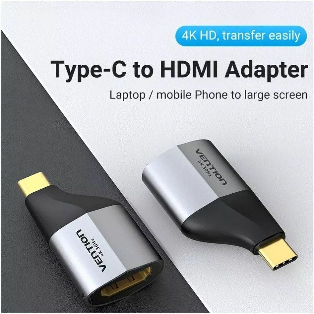 Адаптер USB-C—HDMI Vention TCDH0-2