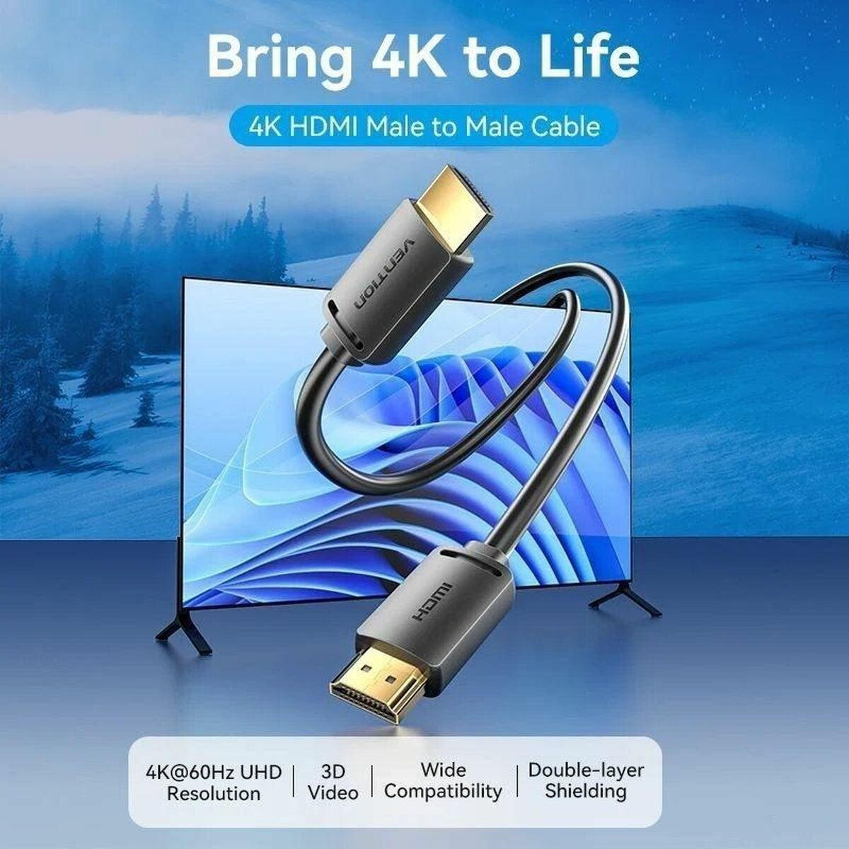 HDMI Vention ALJBH 2m kablo-2