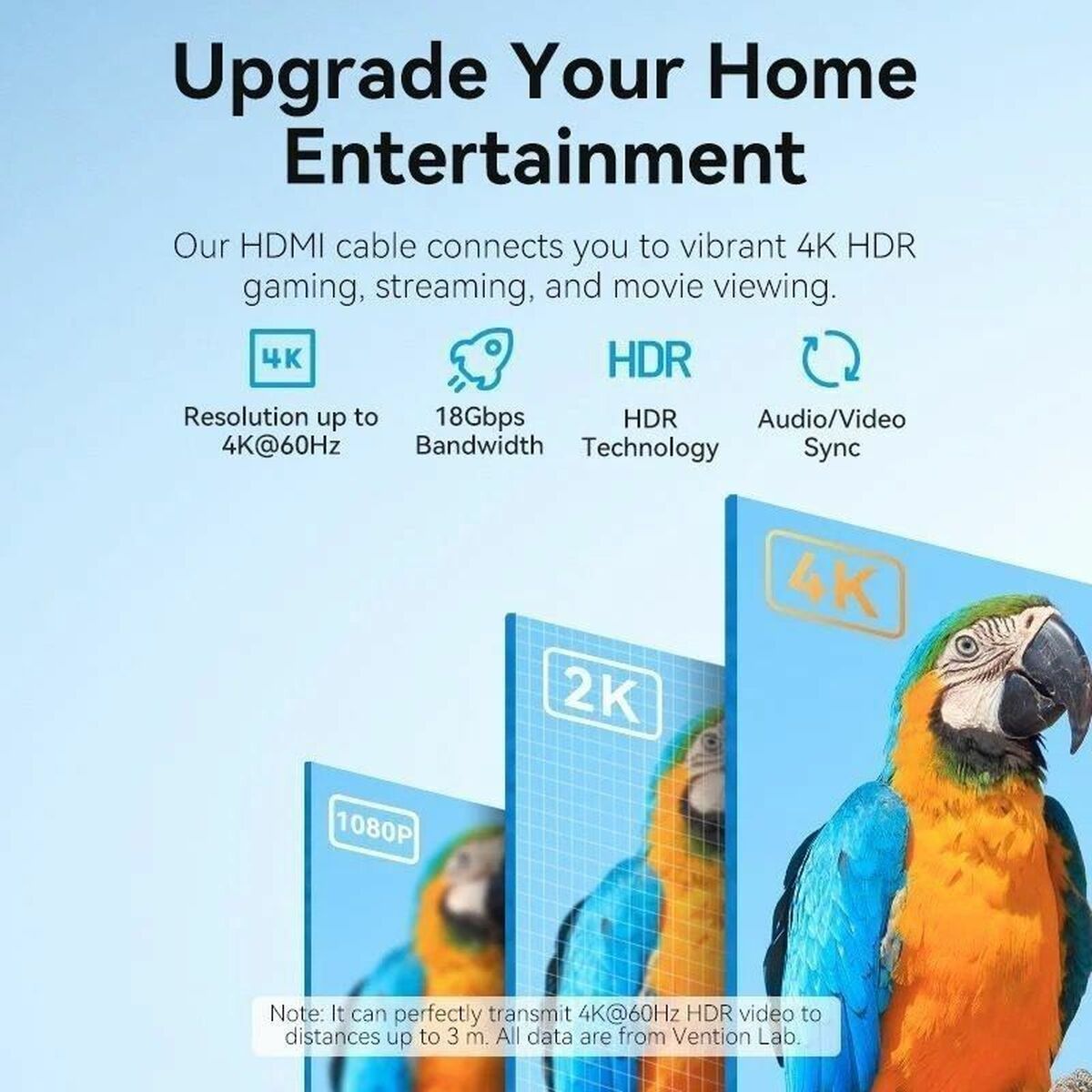 HDMI Vention ALJBH 2m kablo-3