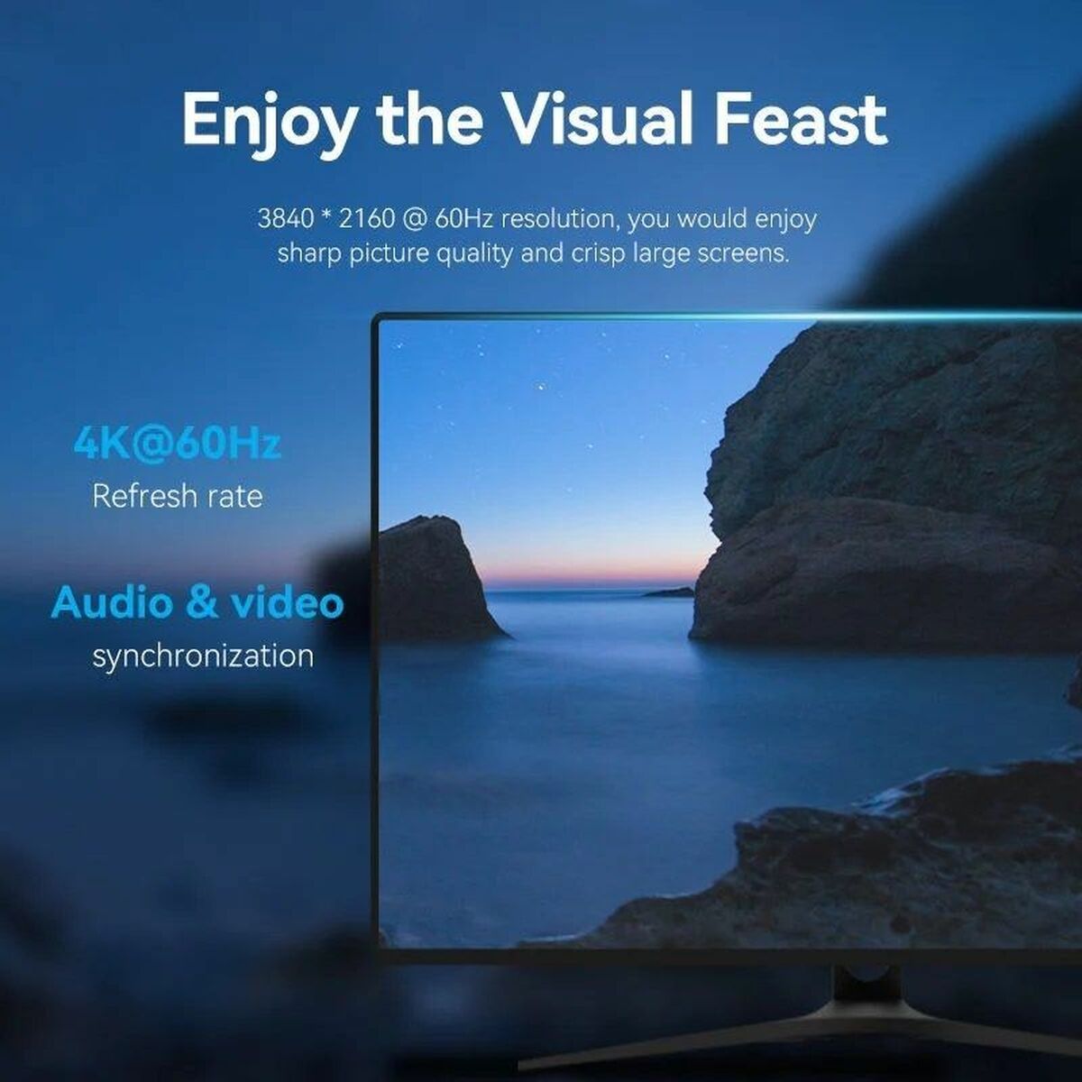 Кабель Displayport Vention HAKBJ-4