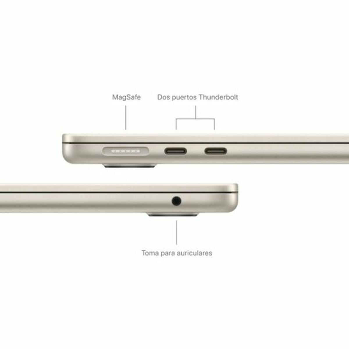 Ноутбук Apple Macbook Air 13,6 M3 8 GB RAM 512 Гб SSD-7