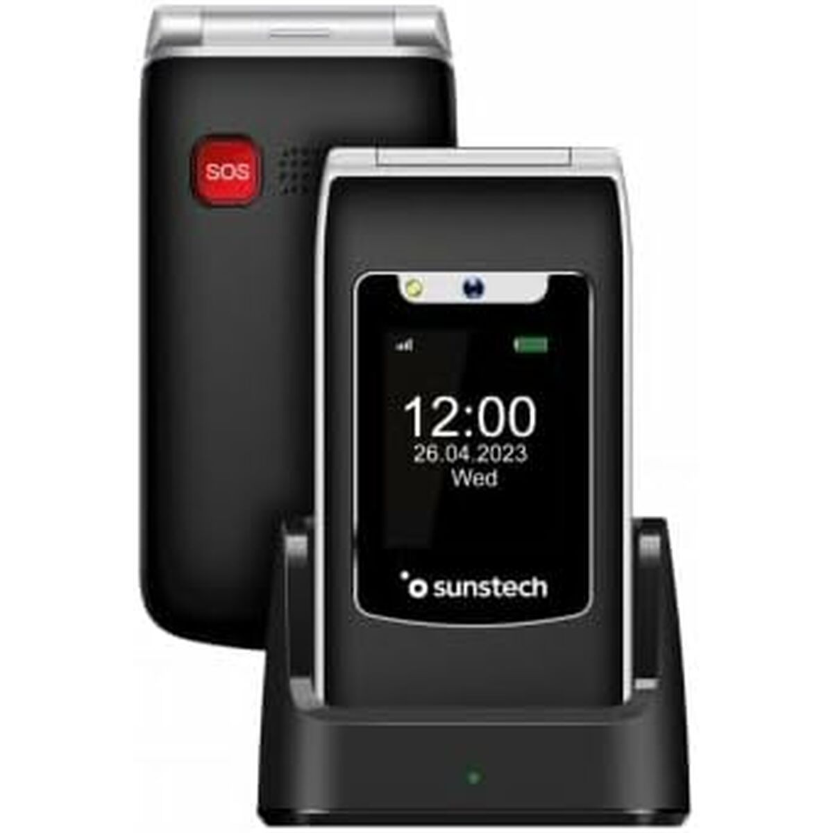 Мобильный телефон для пожилых людей Sunstech CELT23BK 128 Гб-3