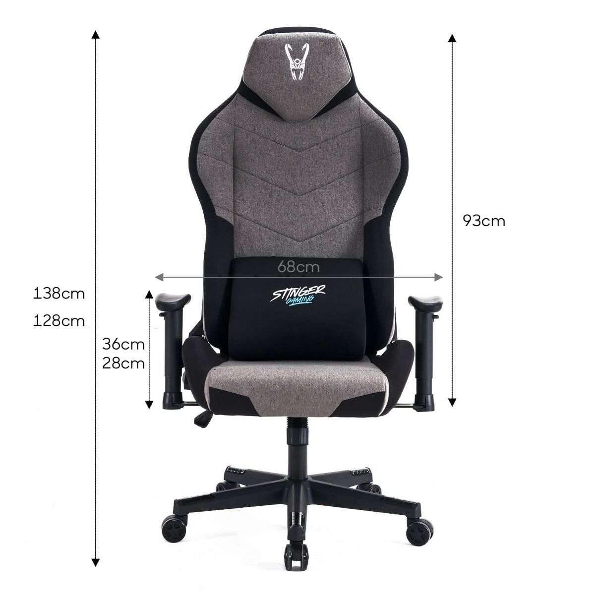 Стул Gaming Woxter GM26-110 Серый-2