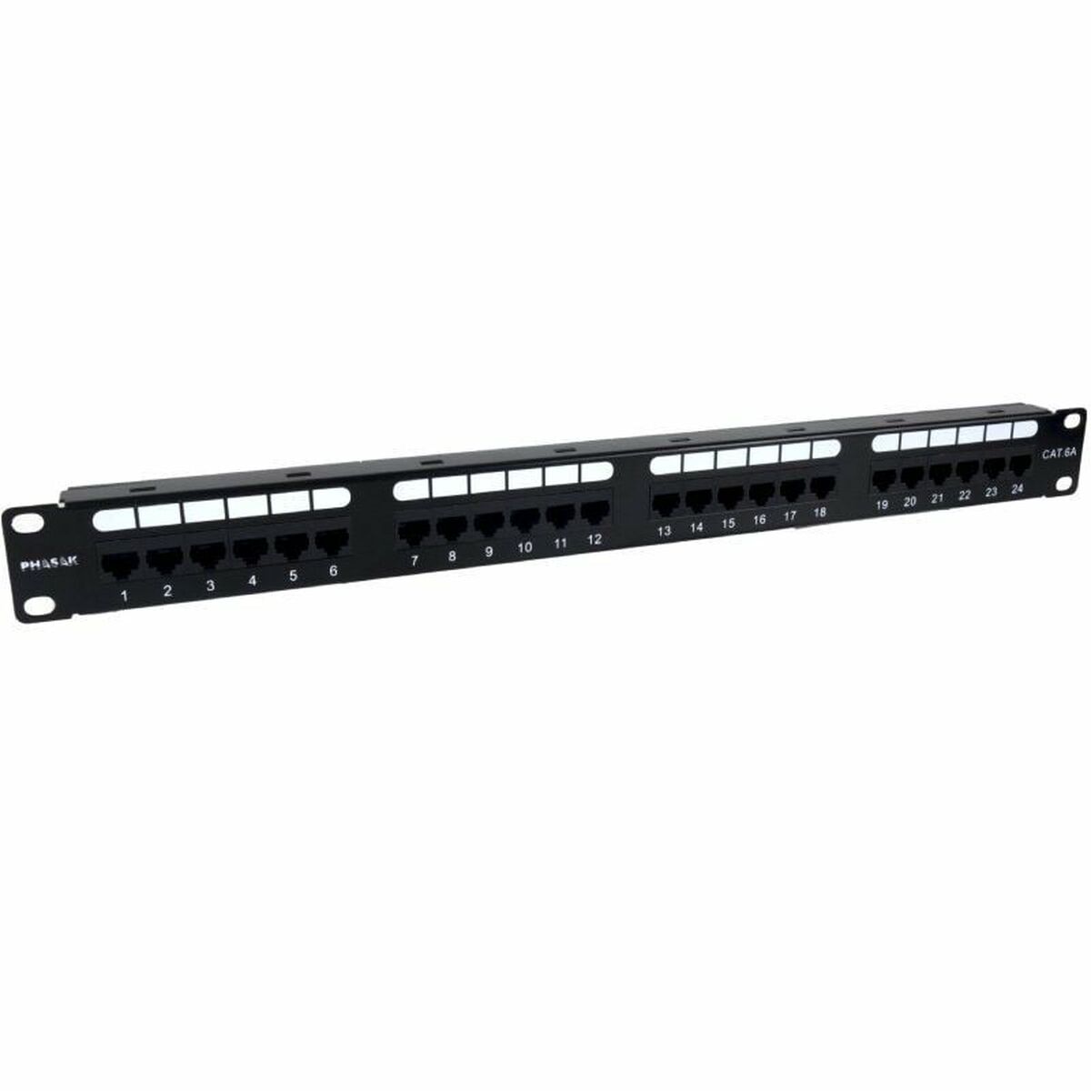 Коммутационная панель 24 порта кат. 6 UTP Phasak PU 2421-2