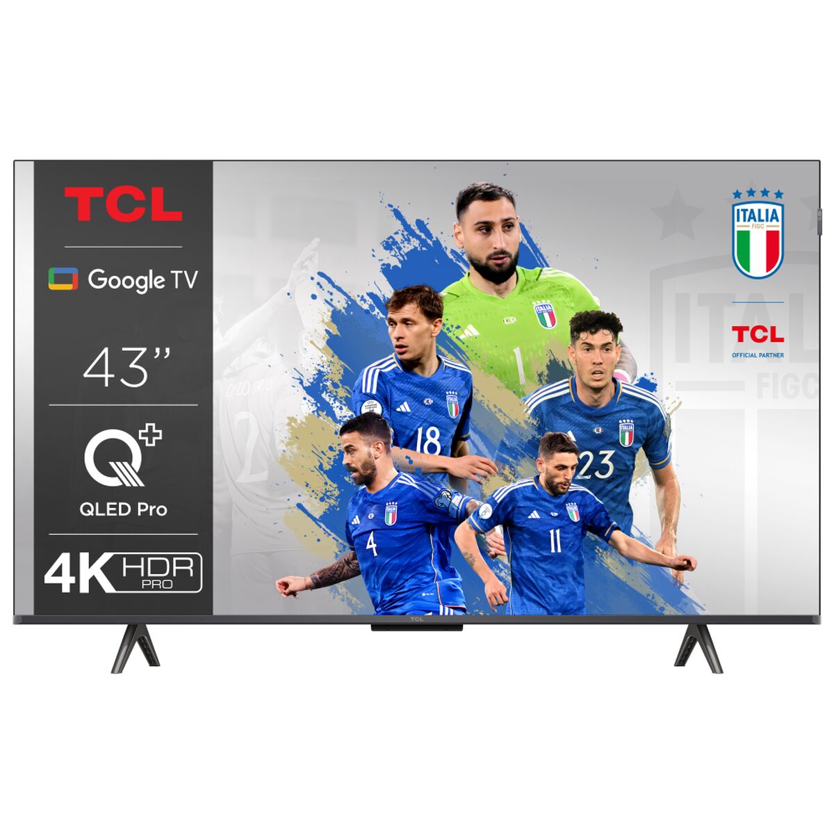 TCL TV inteligente 43C655 4K Ultra HD 43 LED HDR D-LED QLED