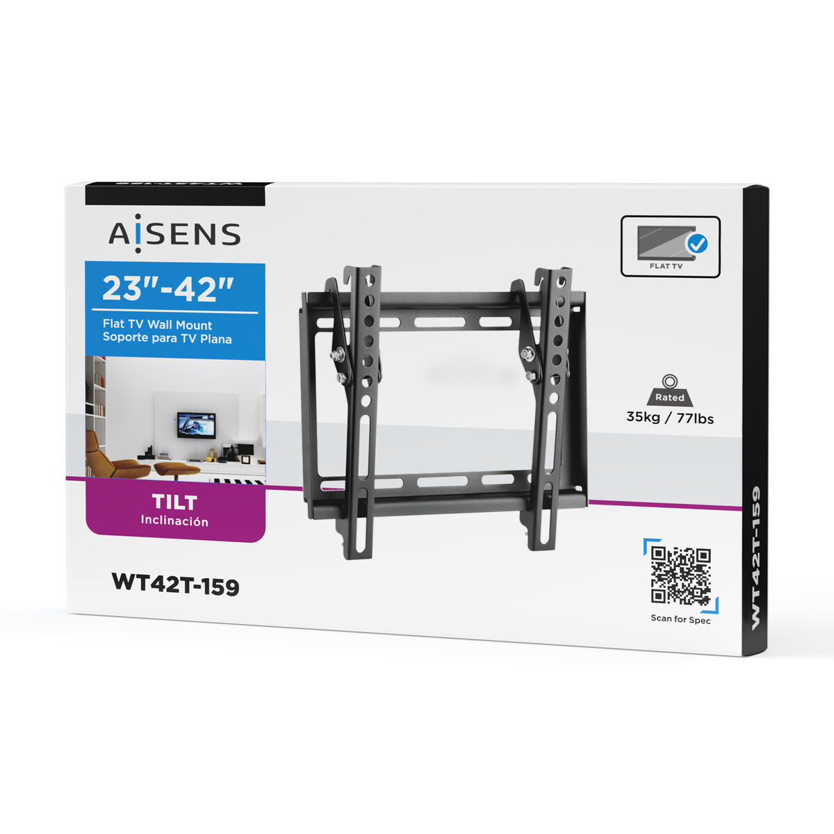 Подставка для ТВ Aisens WT42T-159 Чёрный 23-42-5