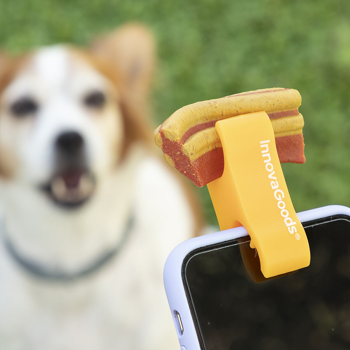 Pefie InnovaGoods pet selfie clip-3