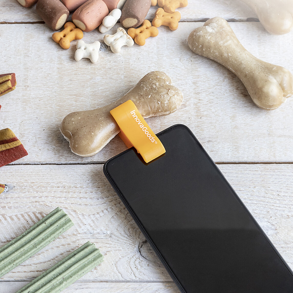 Pefie InnovaGoods pet selfie clip-4