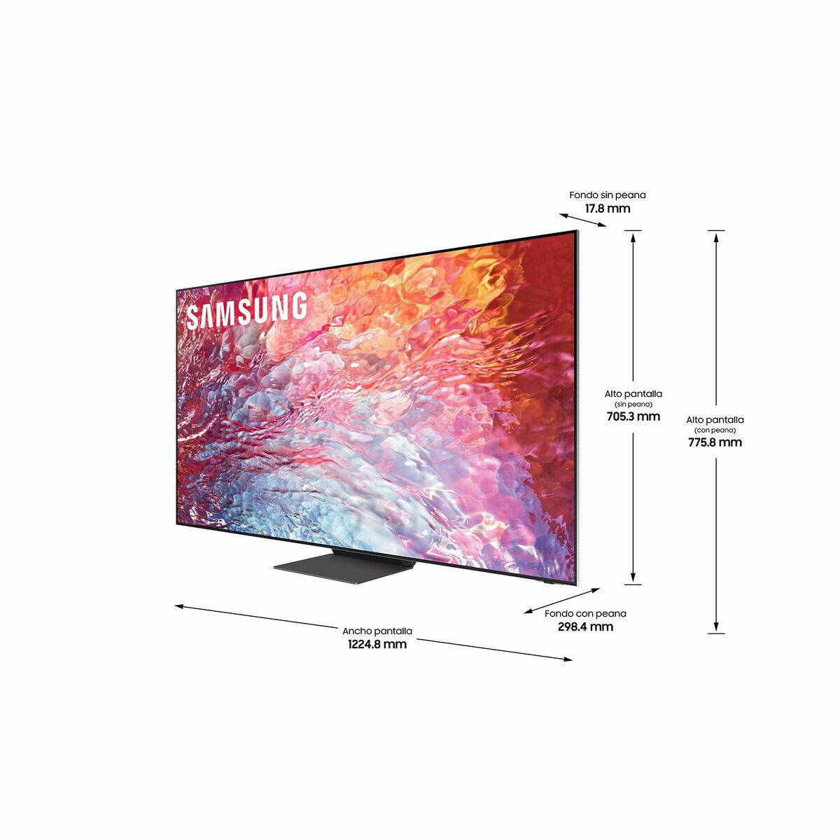 Samsung QE55QN700BTXXC 55 8K Ultra HD HDR QLED Smart TV (Revised A)-4