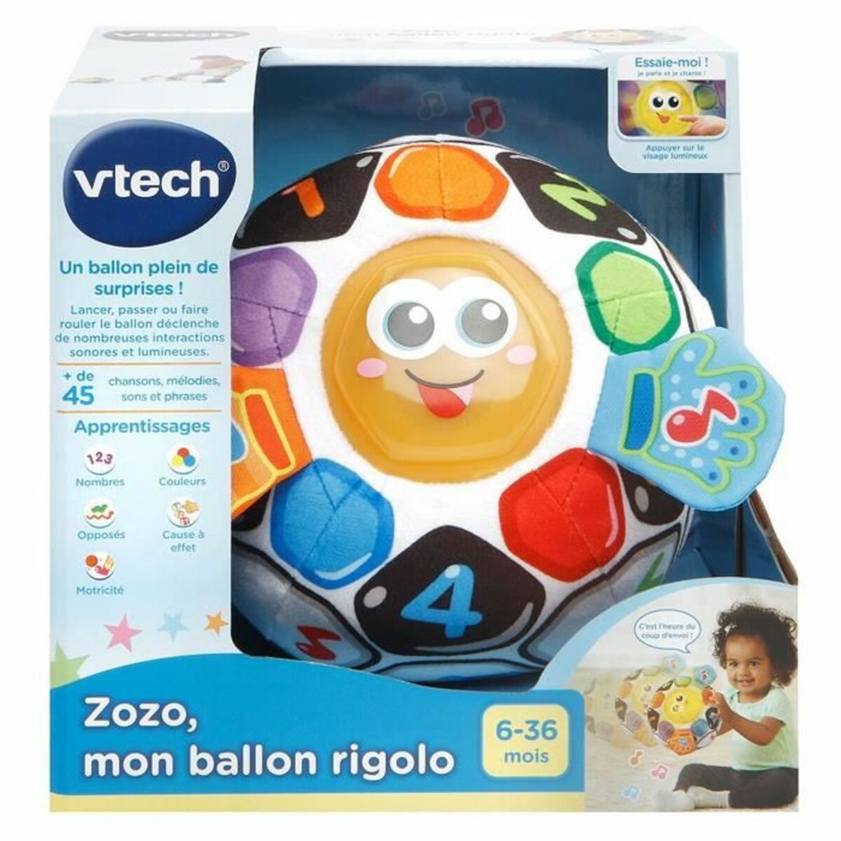 Vtech Baby 80-509105 Touch Ball (FR)-2