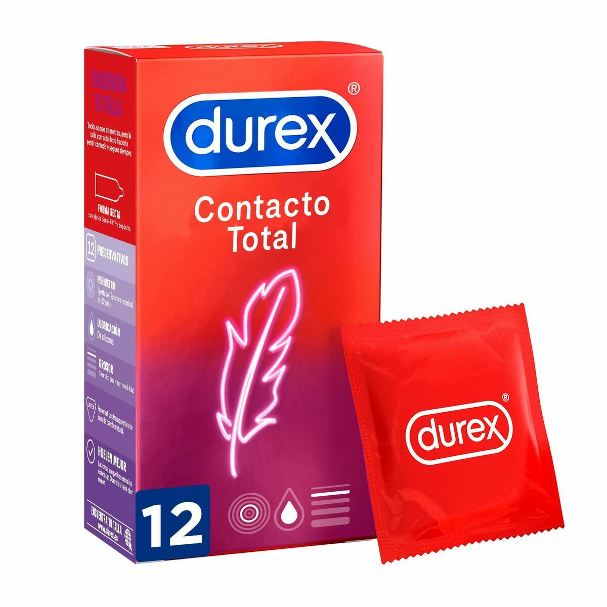 Презервативы Durex Sensitivo Contacto Total 12 штук-6