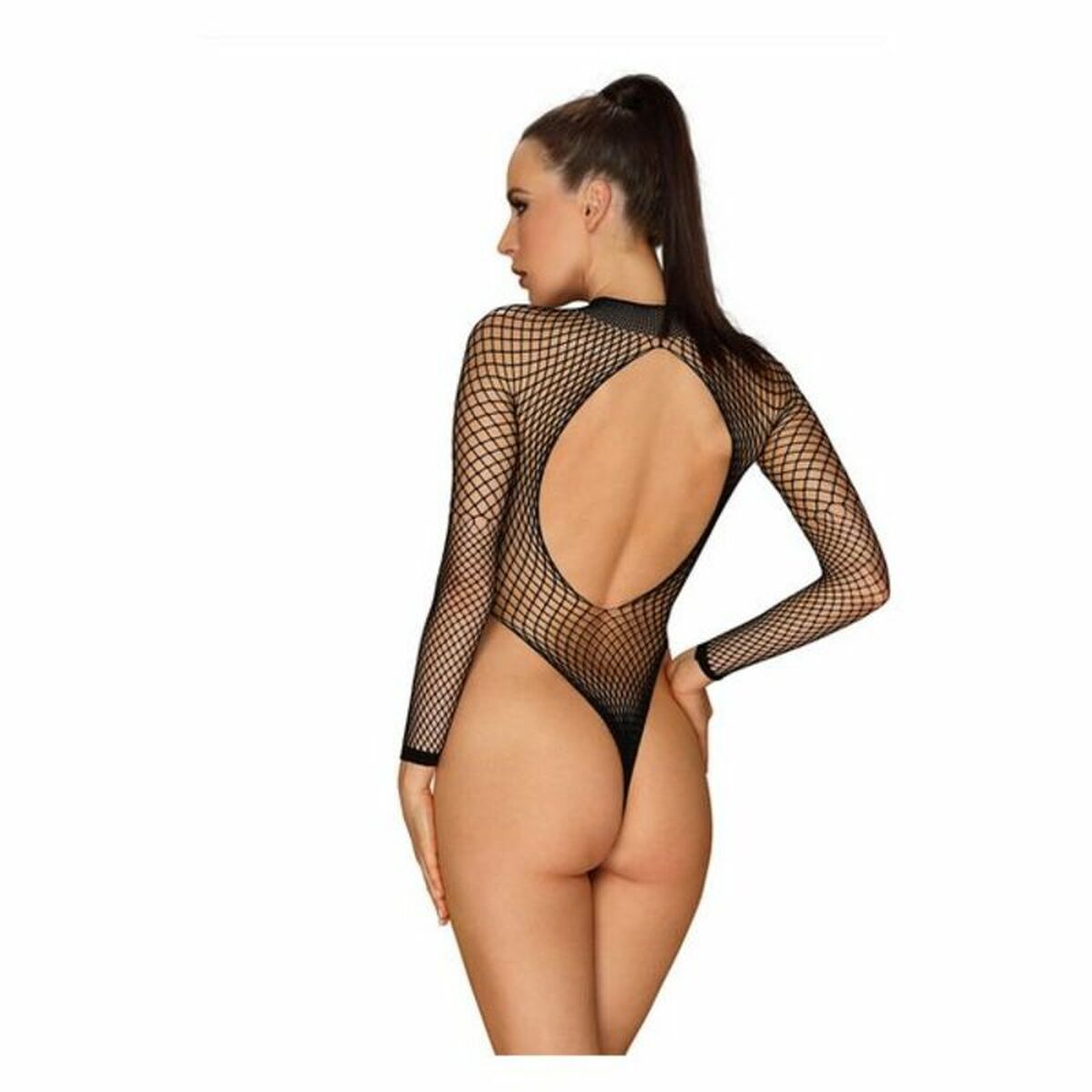 Боди Obsessive B125 Чёрный XL/XXL-2