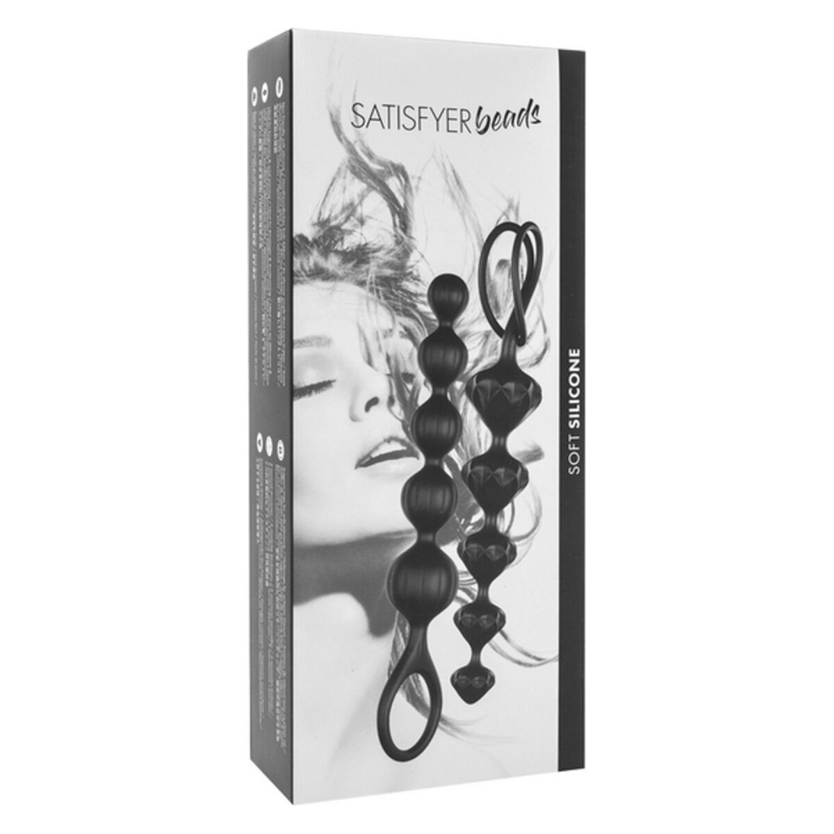 Анальные шары Satisfyer (2 pcs) Чёрный Силикон-2