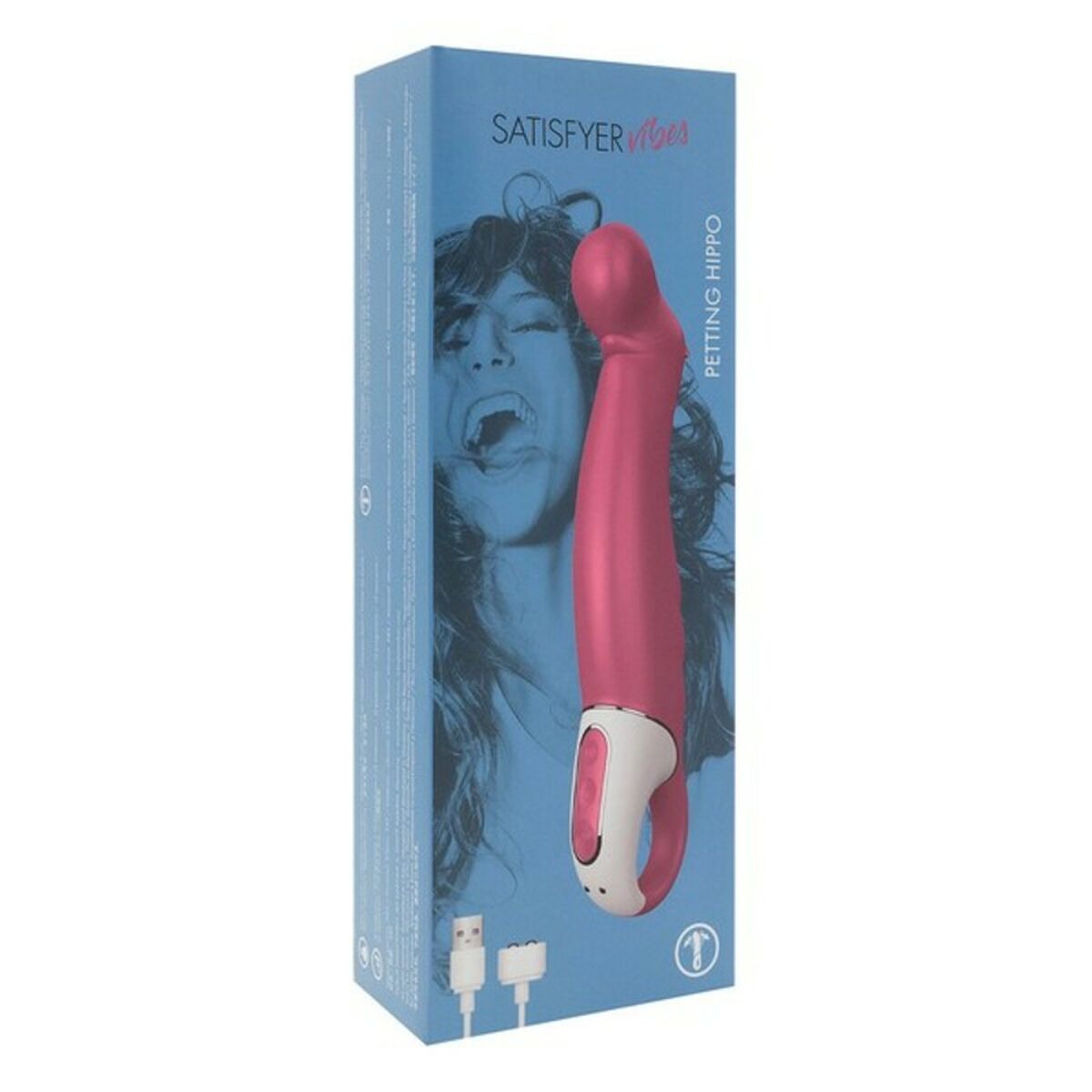 Вибратор Petting Hippo G-Spot Satisfyer Розовый-2