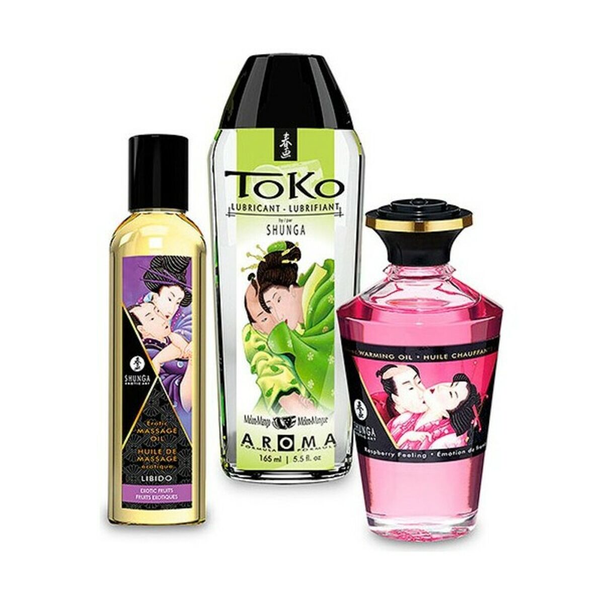 Большой набор для удовольствий Shunga Fruity Kisses (3 pcs)-2
