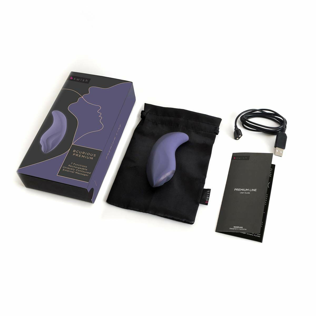 Массажеры B Swish Bcurious Premium Лиловый-2