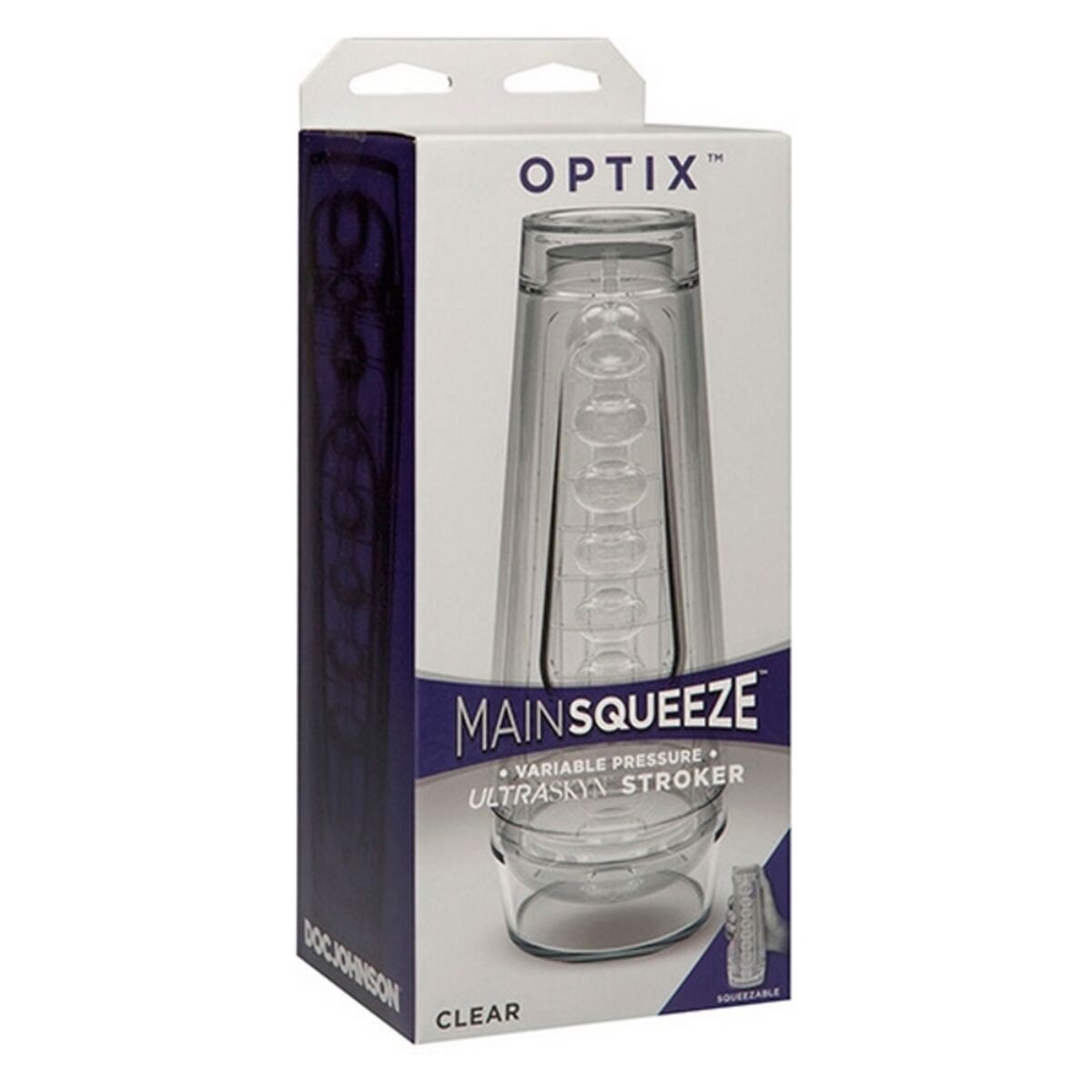 Мастурбатор Main Squeeze Ultraskyn Прозрачный-2