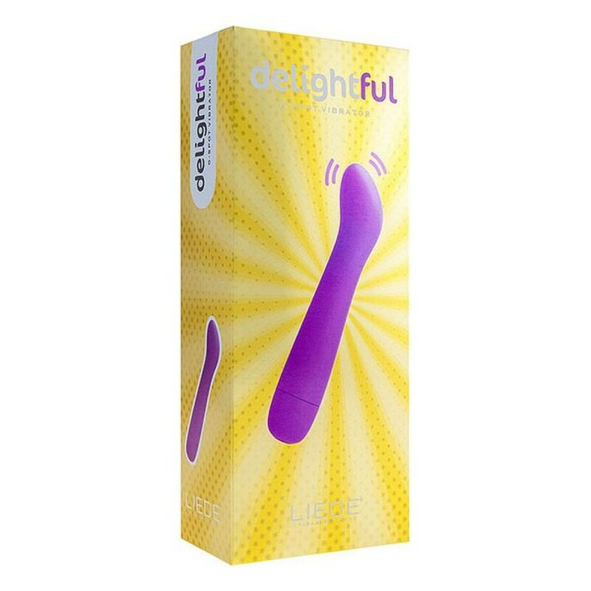 Вибратор Liebe Delightful 15 cm Ø 3,4 cm Фиолетовый-3