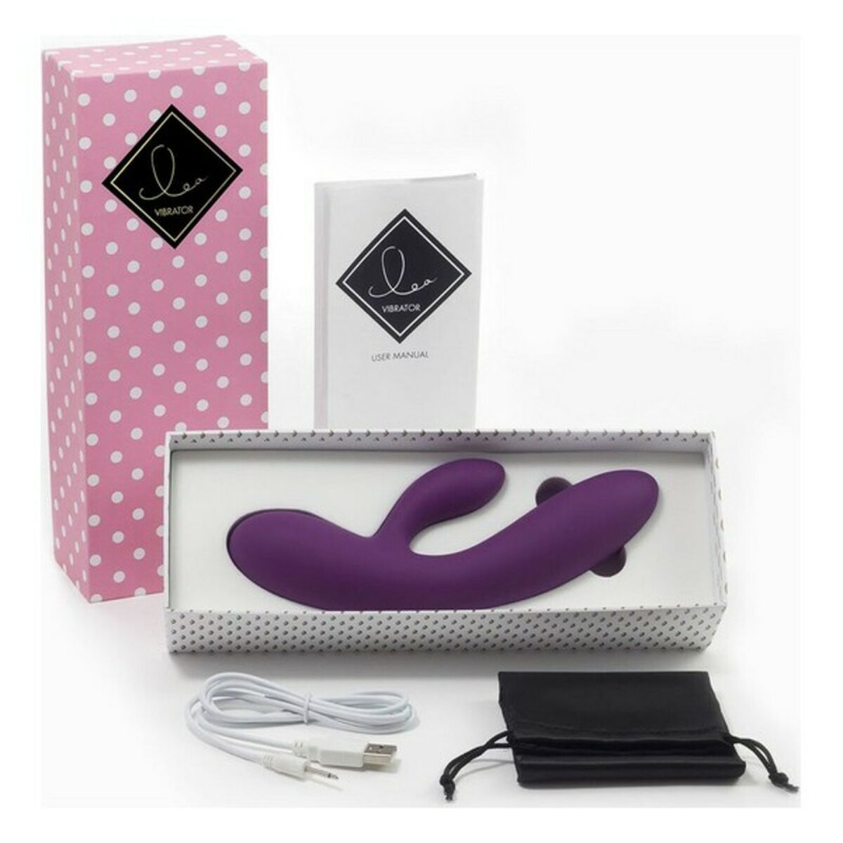 Lea Вибратор Фиалетовый FeelzToys Фиолетовый-2