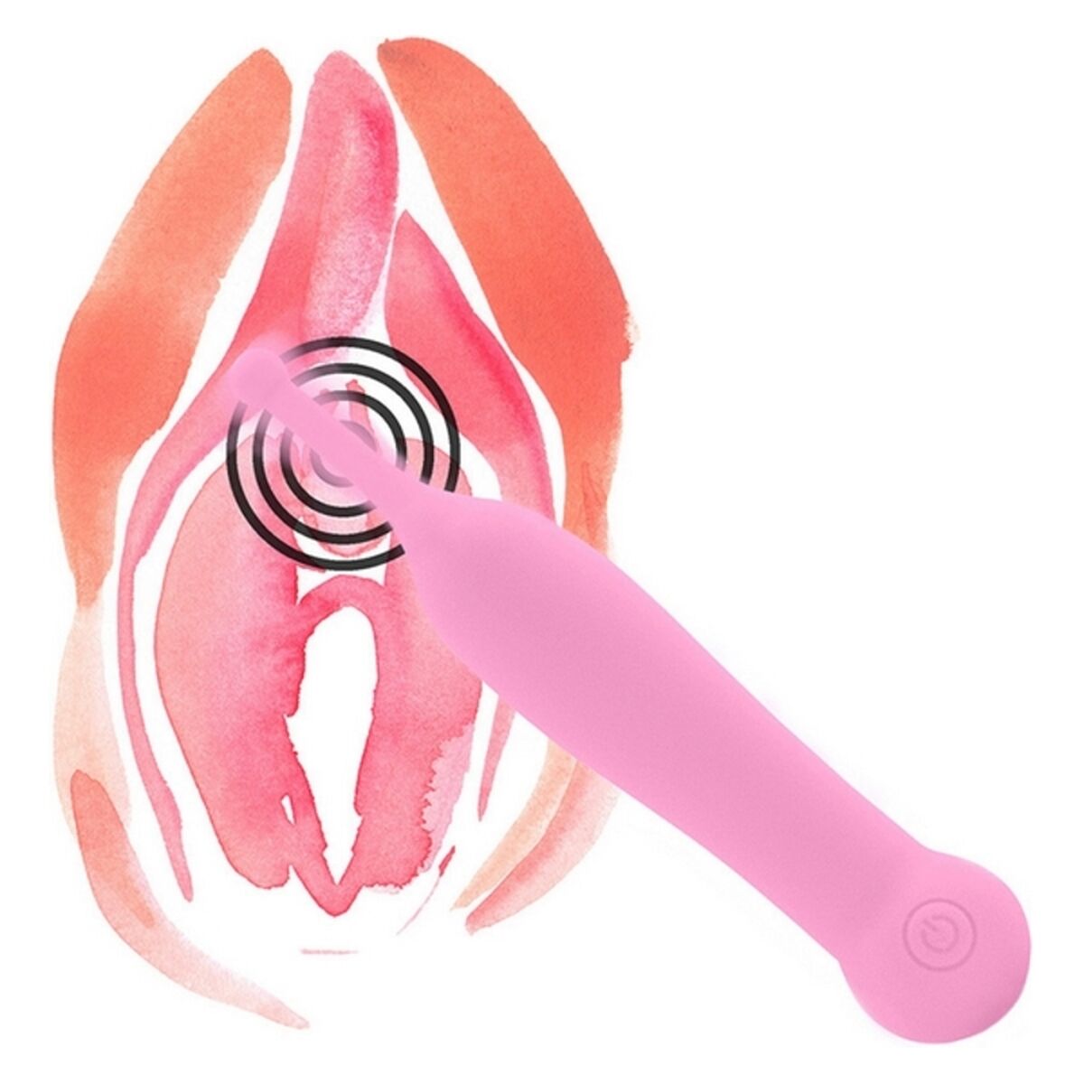 Вибратор для точки G FeelzToys Sweetspot Розовый-3