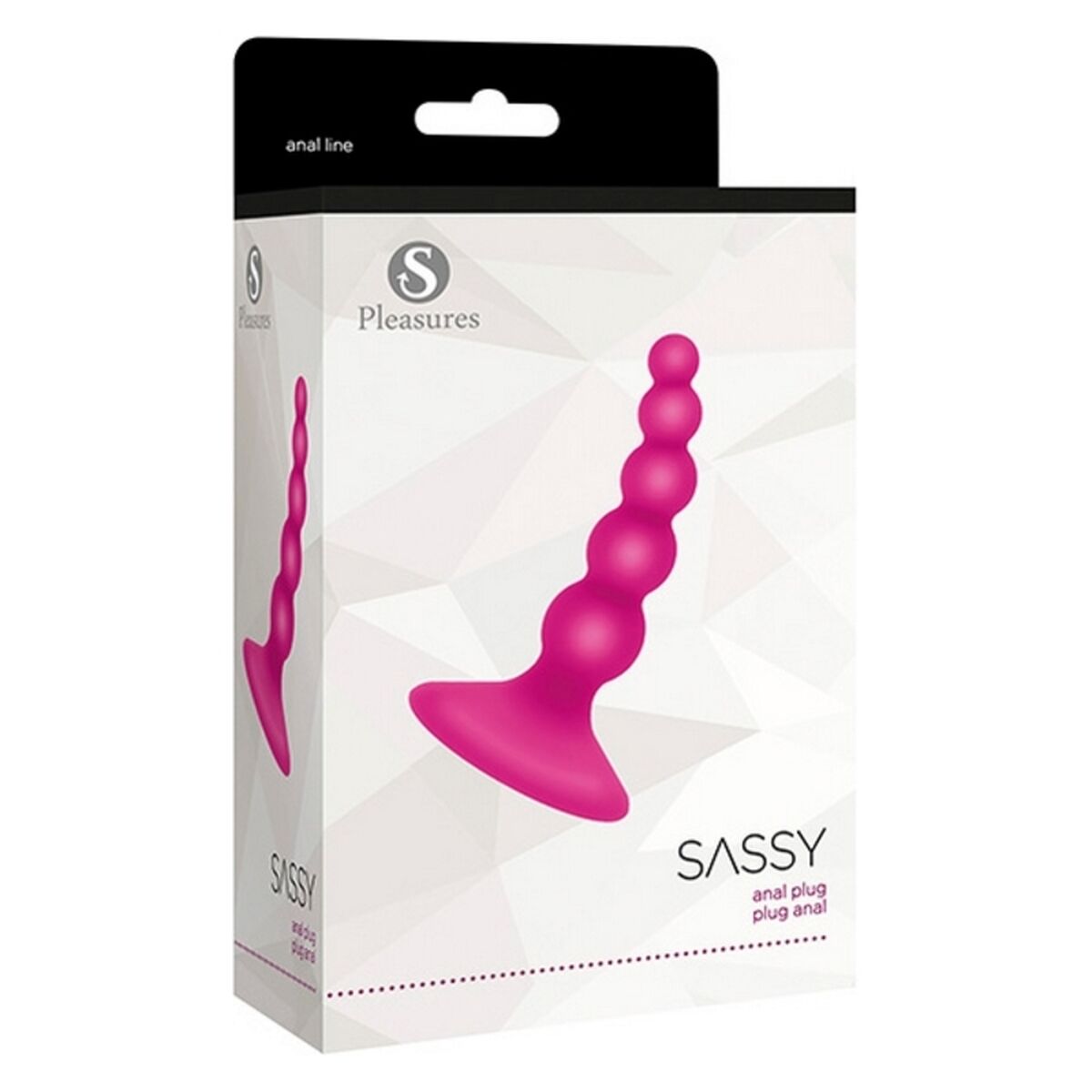 Анальные шары S Pleasures Sassy Силикон-2