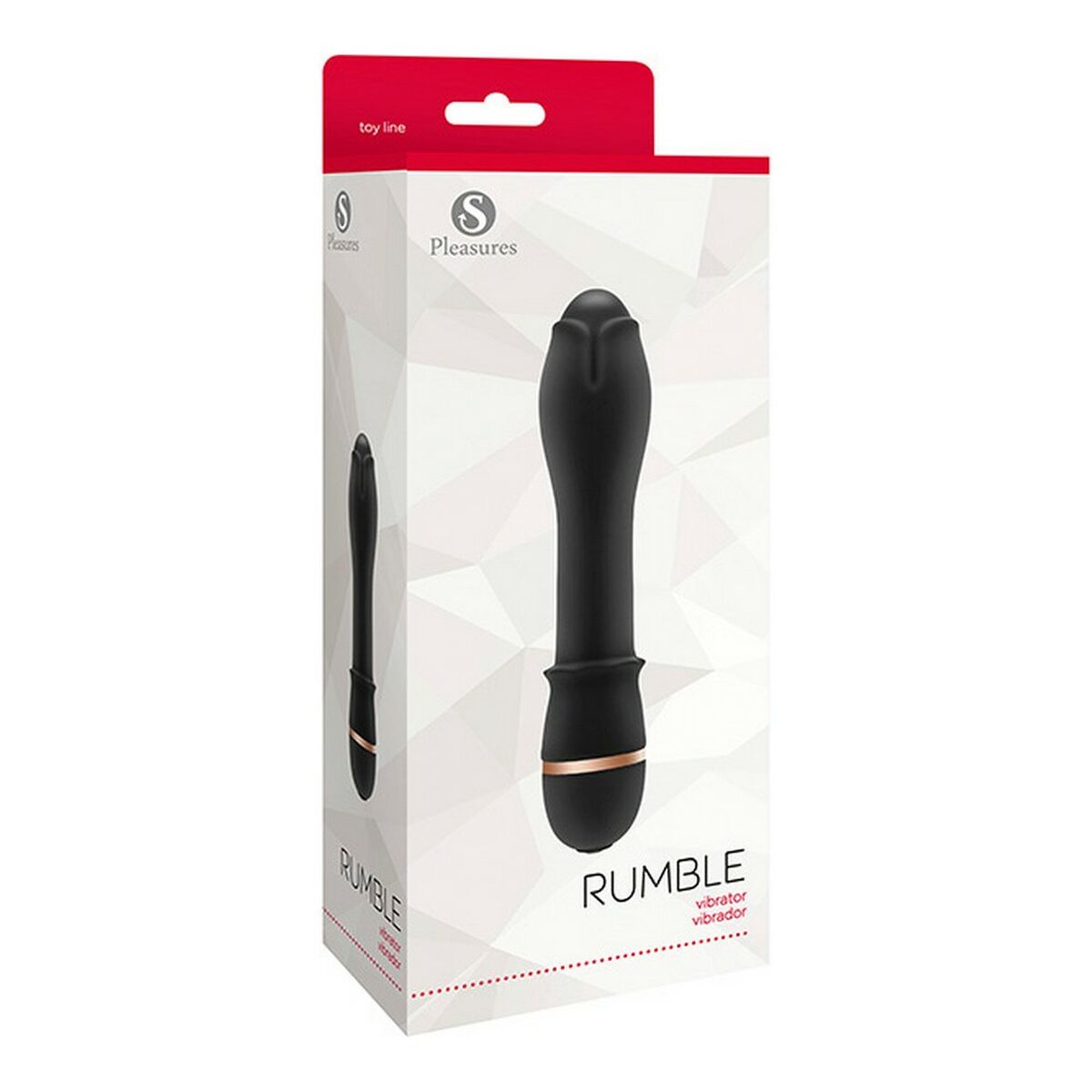 Вибратор Rumble S Pleasures Чёрный-2